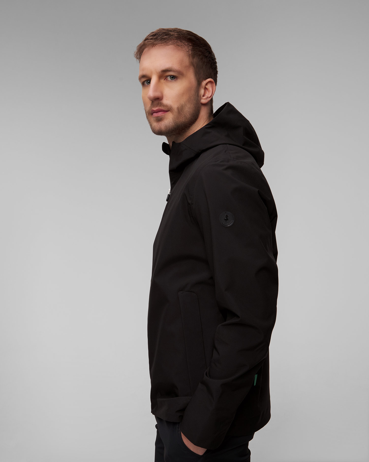 Pánska čierna vetrovka Save the Duck Jari