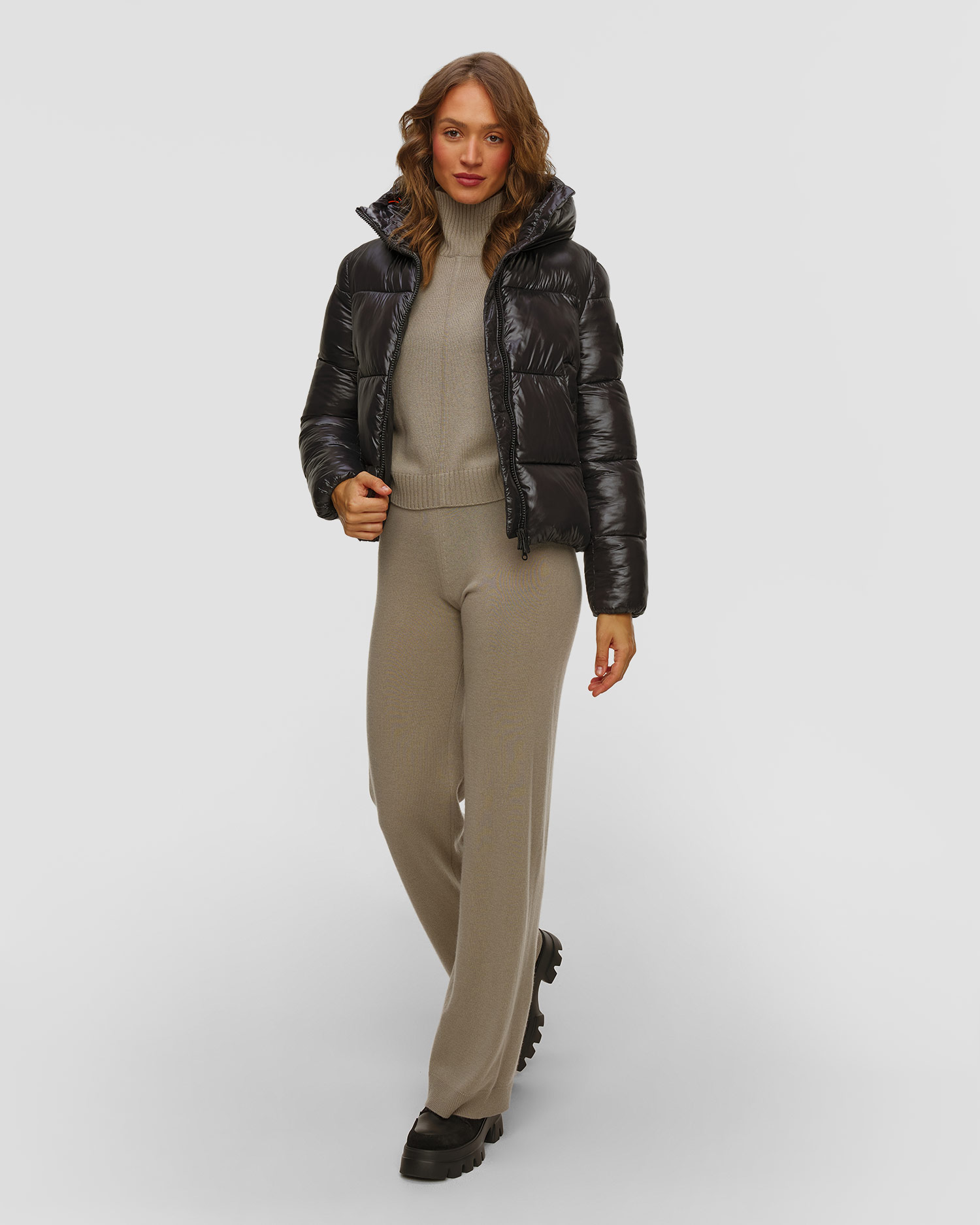 Veste noire pour femmes Save the Duck Biddy