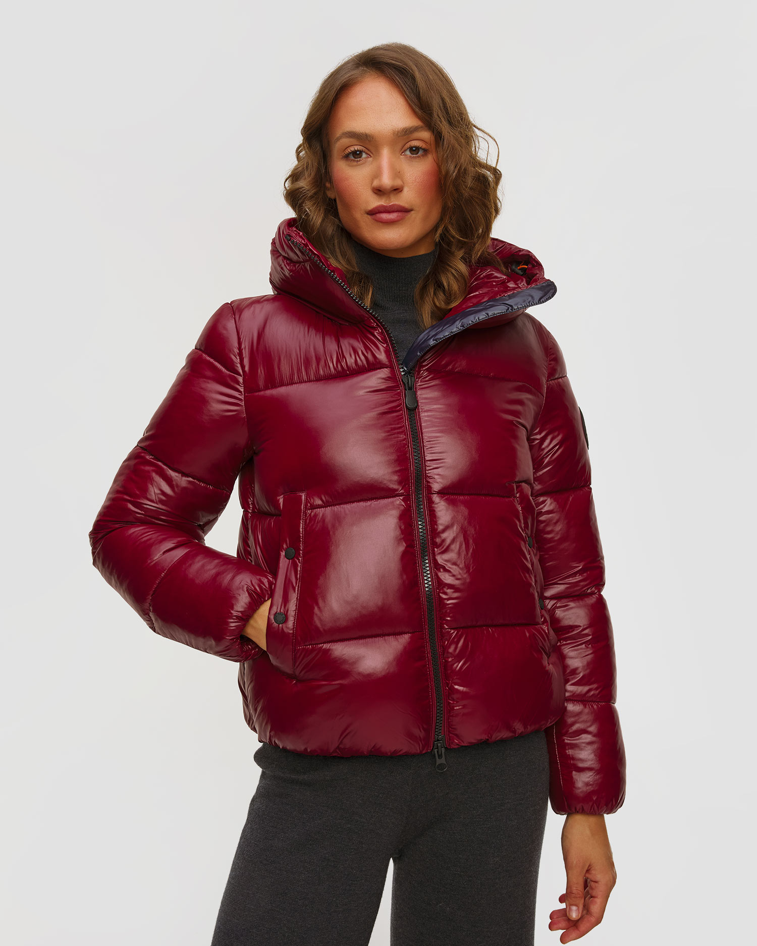 Veste rouge pour femmes Save the Duck Biddy