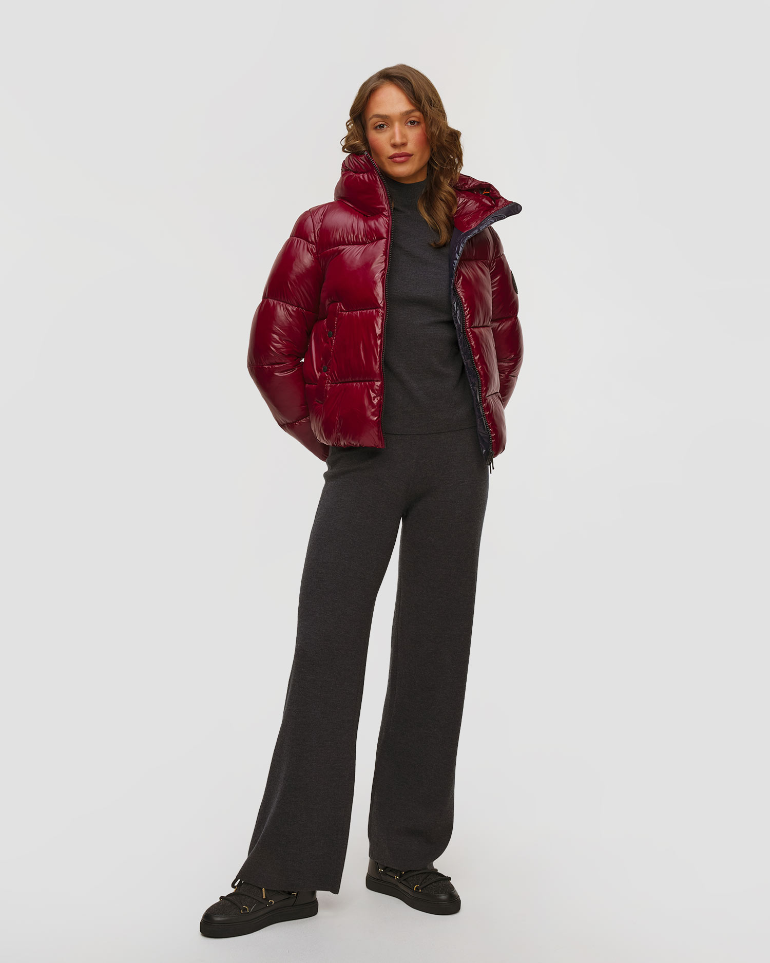 Veste rouge pour femmes Save the Duck Biddy