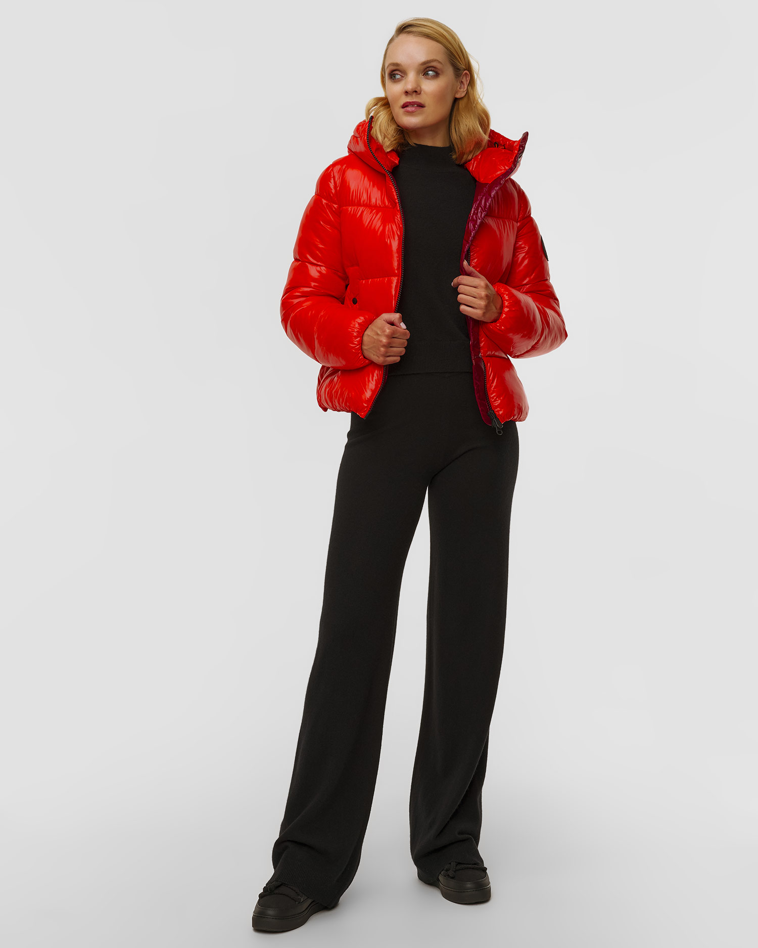 Veste rouge pour femmes Save the Duck Biddy