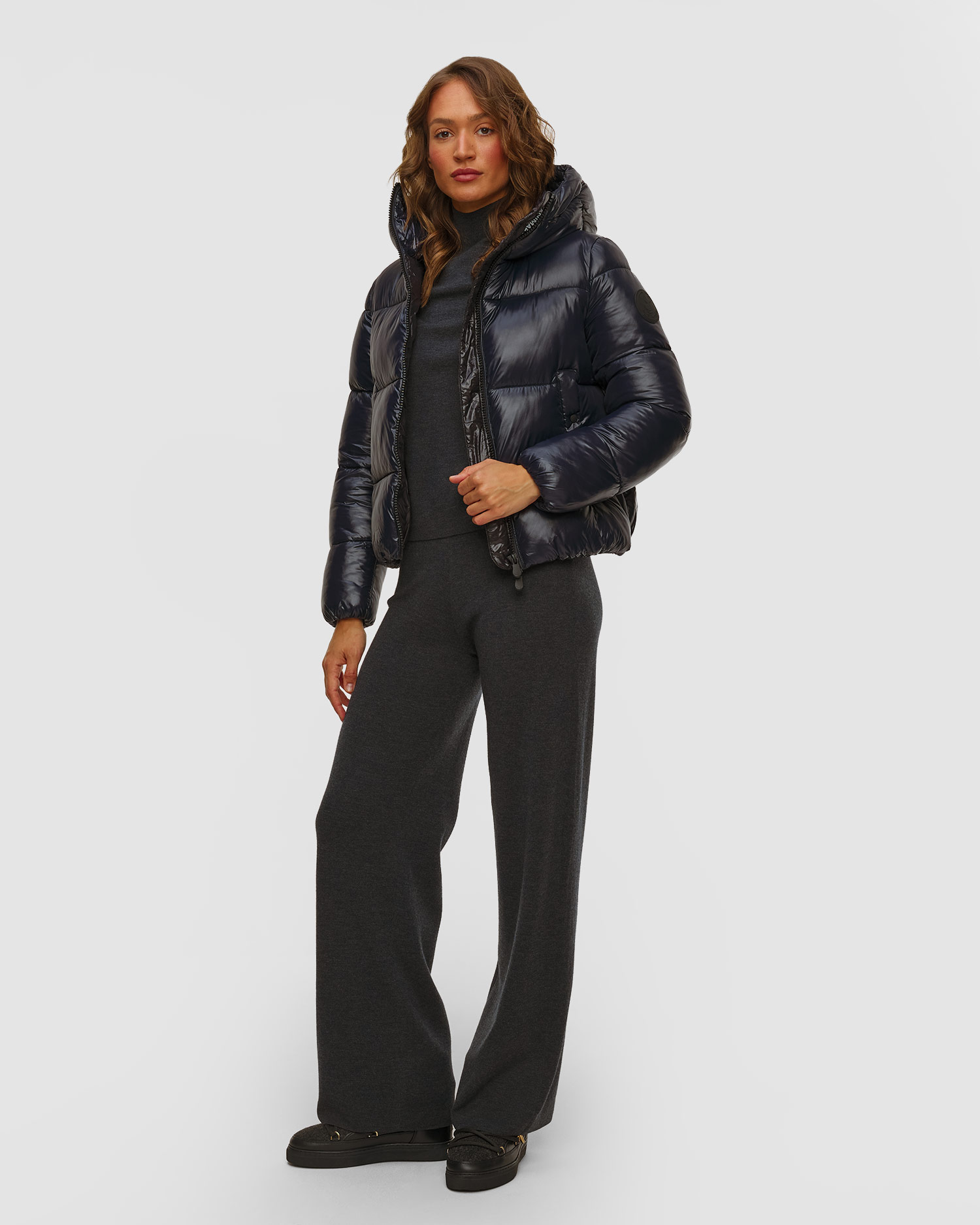 Veste bleu marine pour femmes Save the Duck Biddy