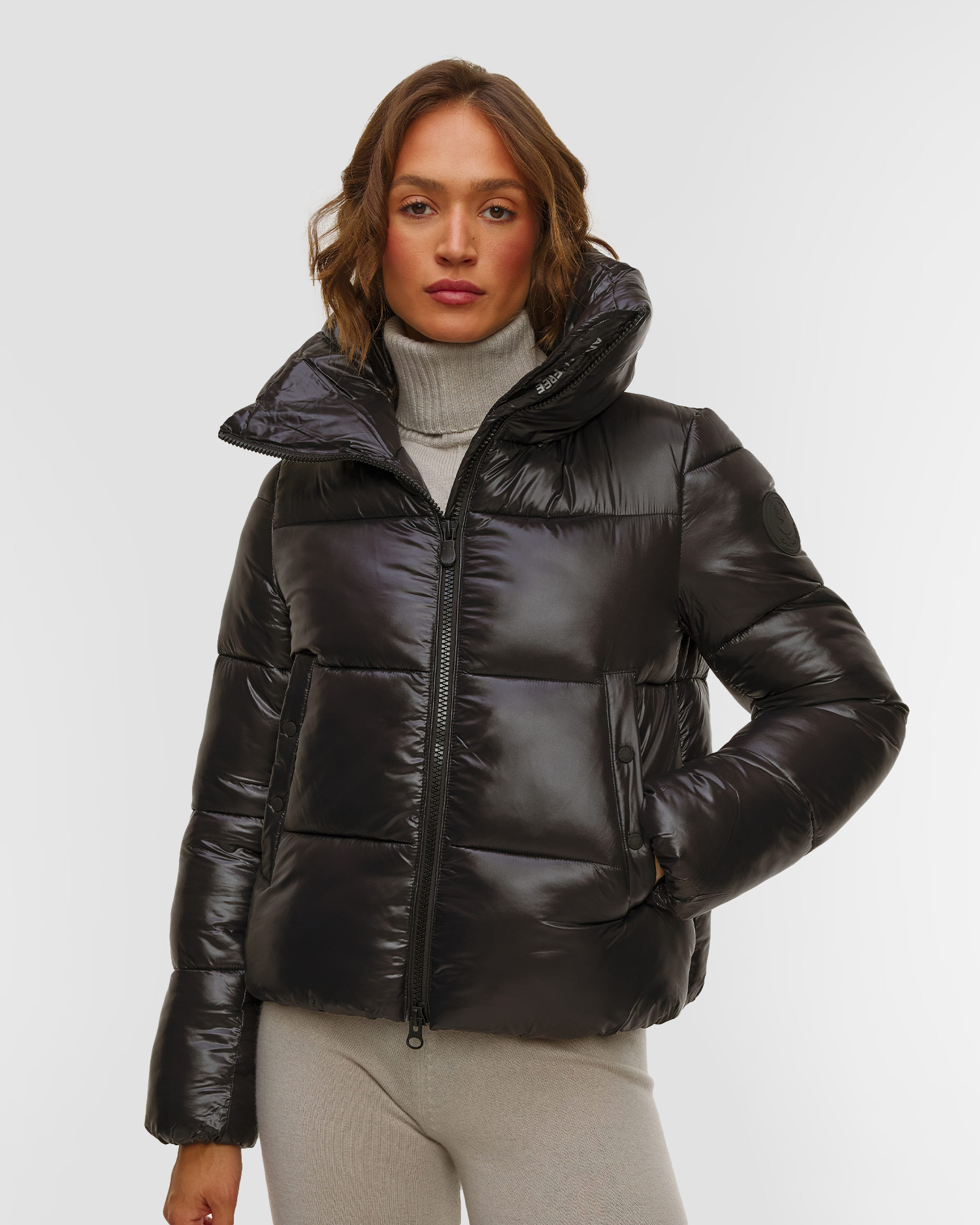 Veste noire pour femmes Save the Duck Isla