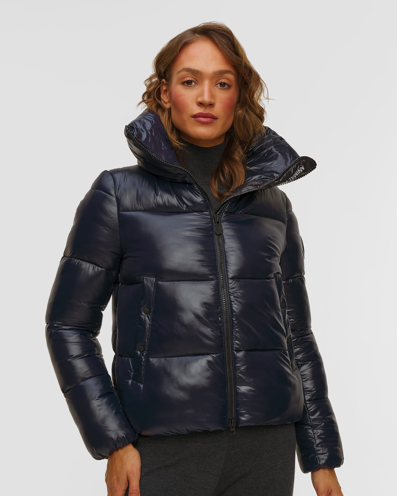 Veste bleu marine pour femmes Save the Duck Isla