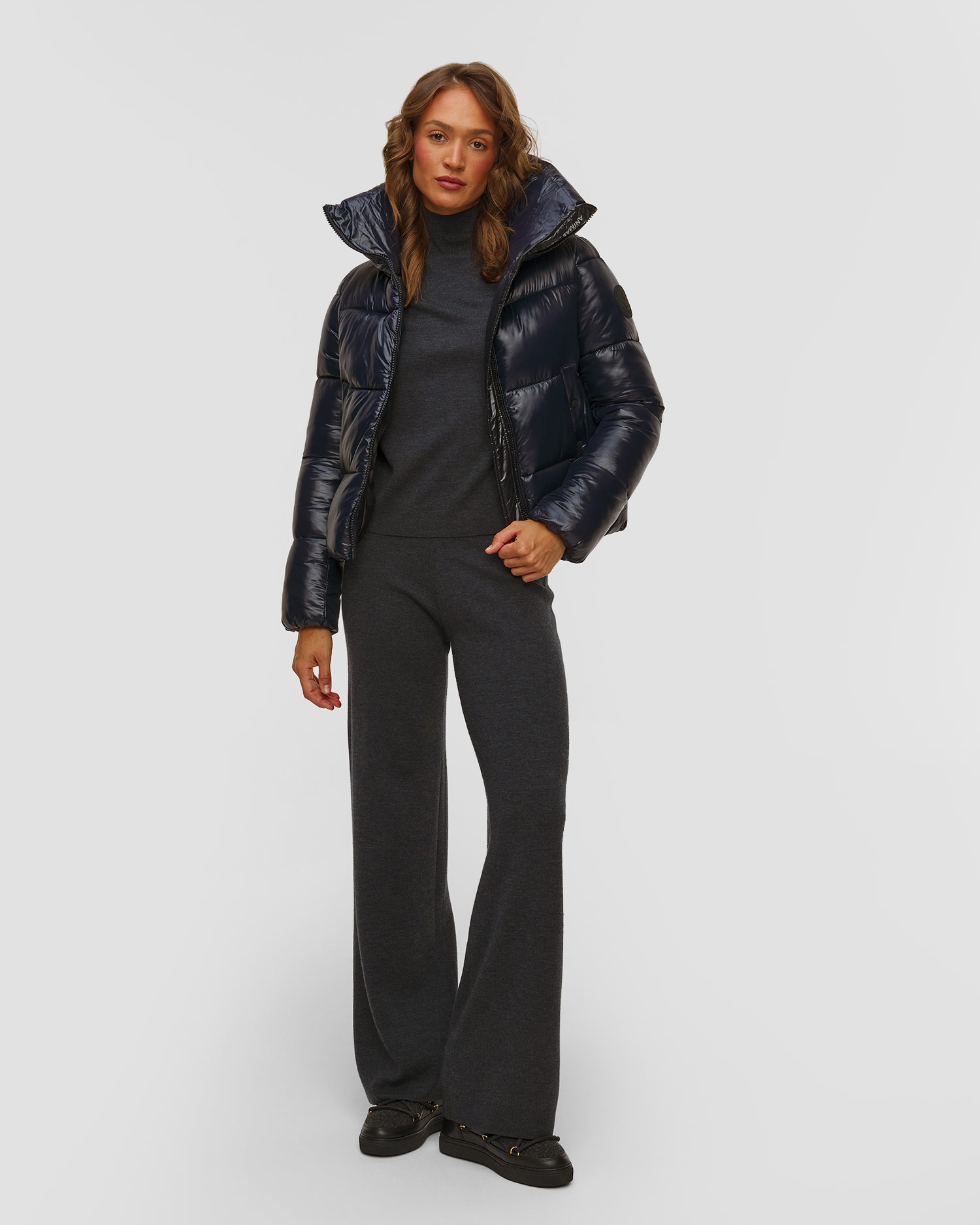Veste bleu marine pour femmes Save the Duck Isla