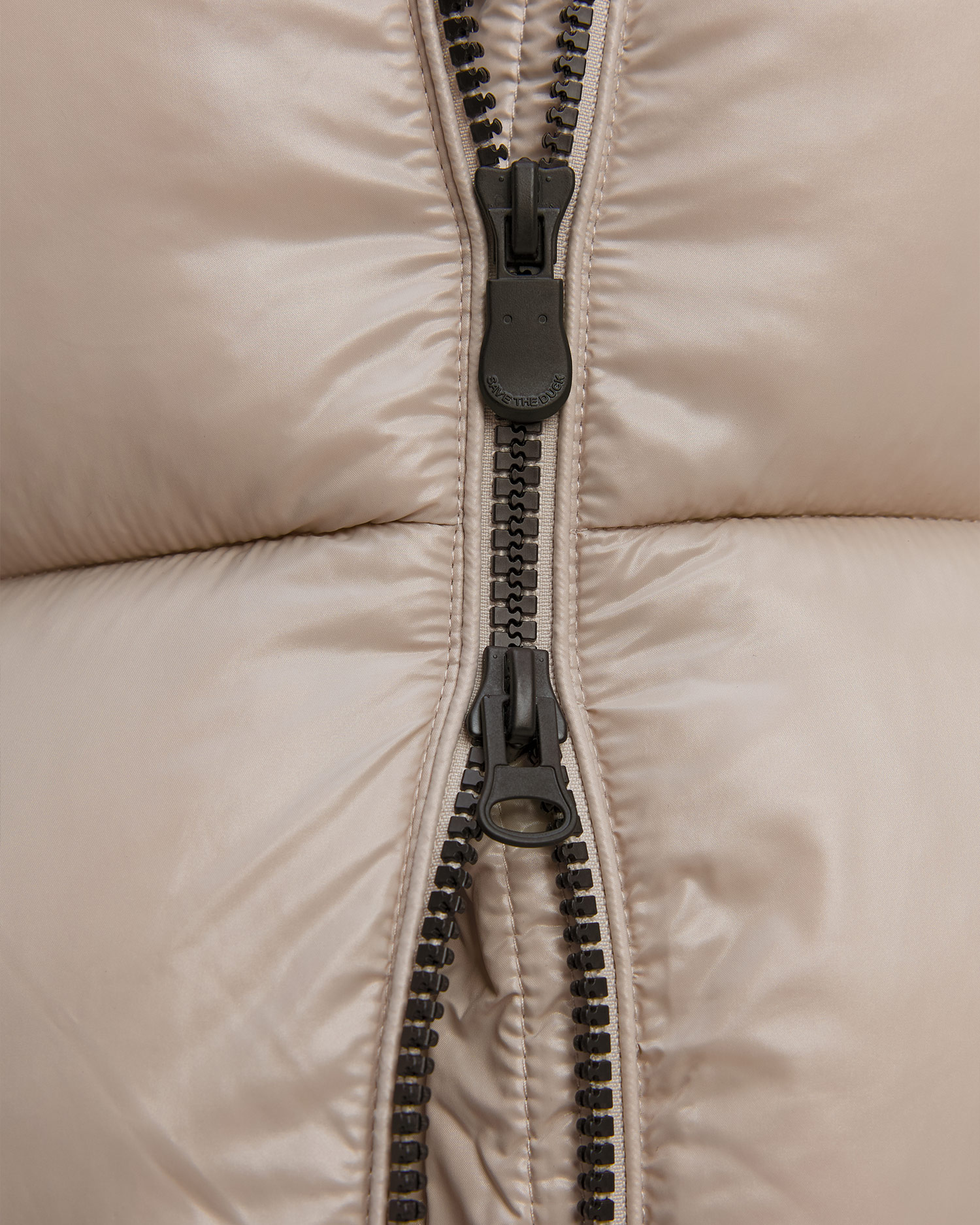 Beżowy płaszcz damski Save the Duck Isabel