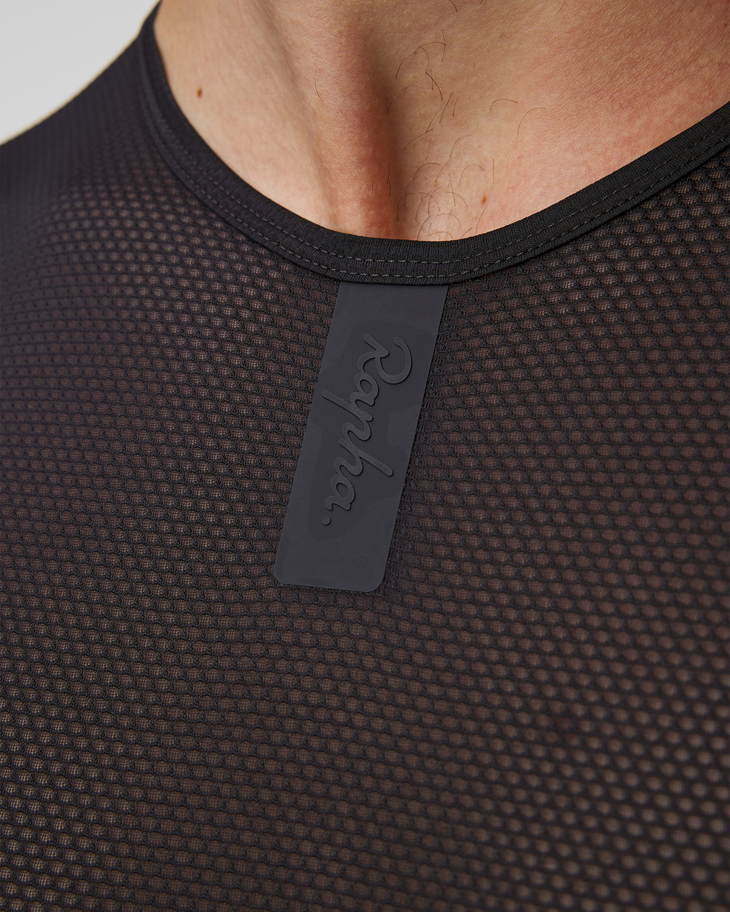 Top termoattivo da ciclismo da uomo Rapha Base Layer nero