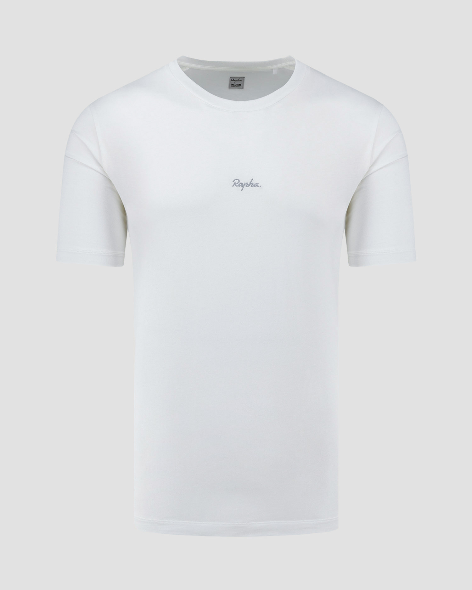 Men's cotton T-shirt Rapha white