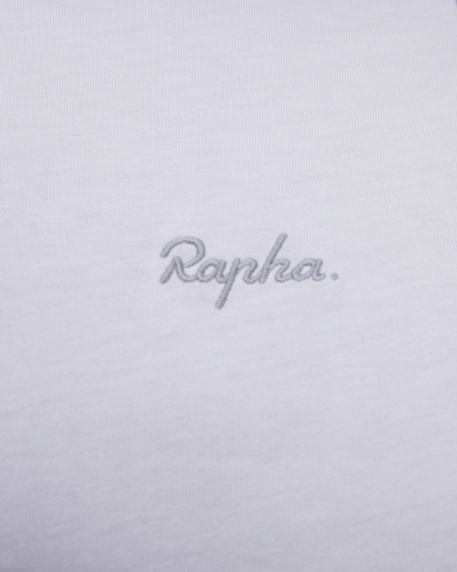 Pánske bavlnené tričko Rapha biele