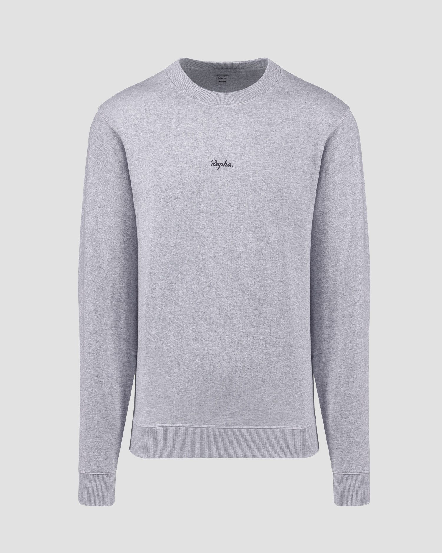 Sweat-shirt gris pour hommes Rapha