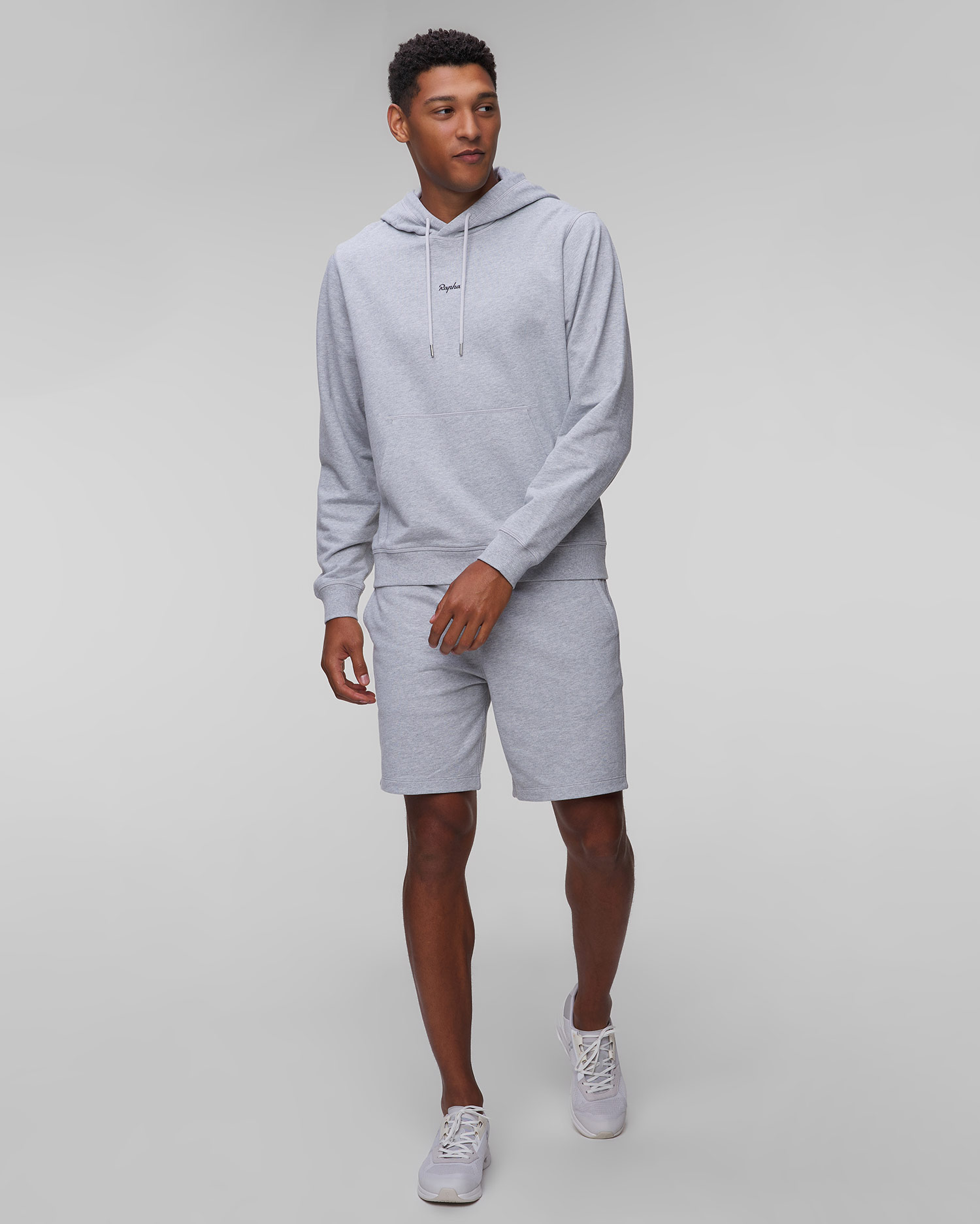 Men's grey hoodie Rapha