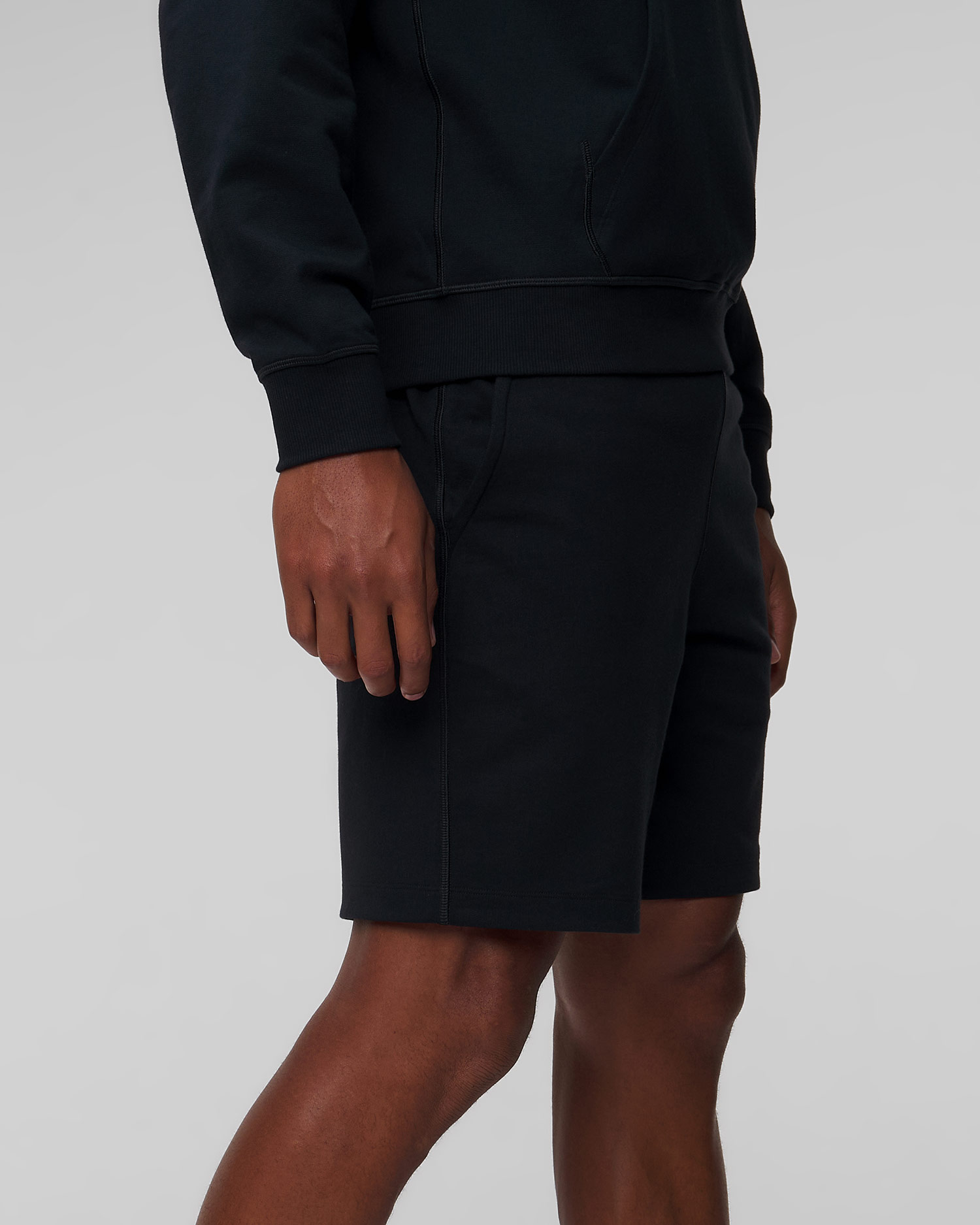 Short de survêtement noir pour hommes Rapha 
