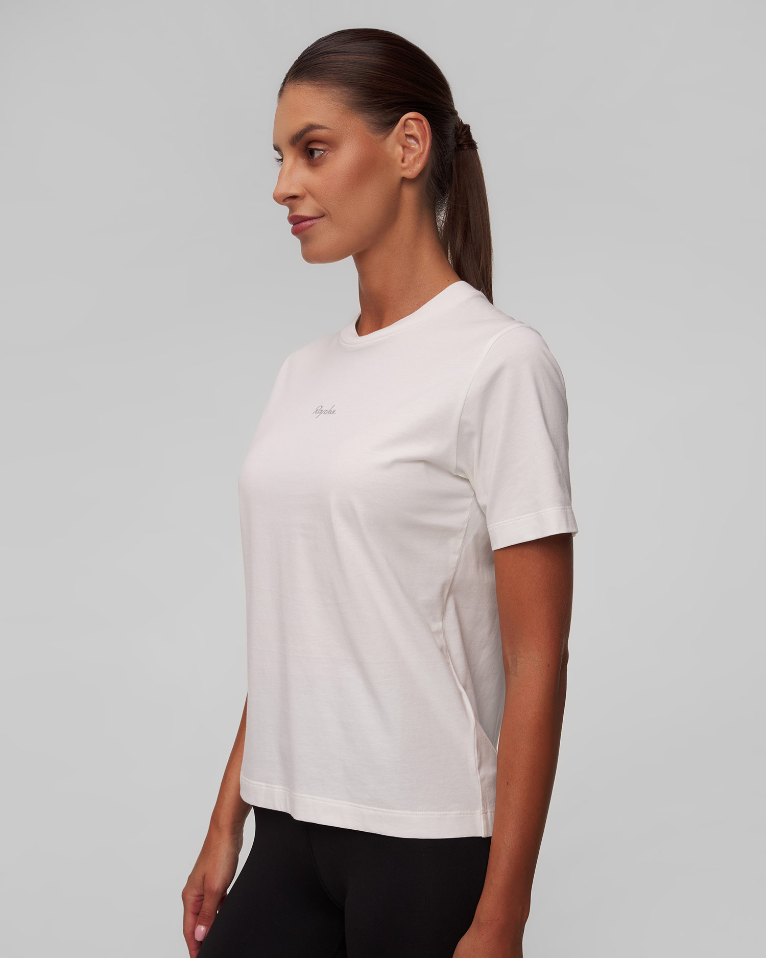 Tricu alb din bumbac pentru femei Rapha