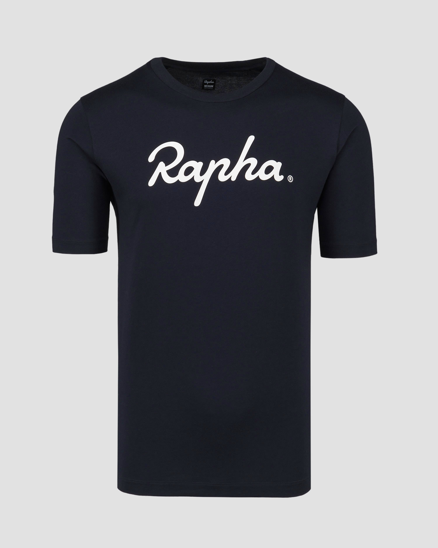 Men's logo T-shirt Rapha black