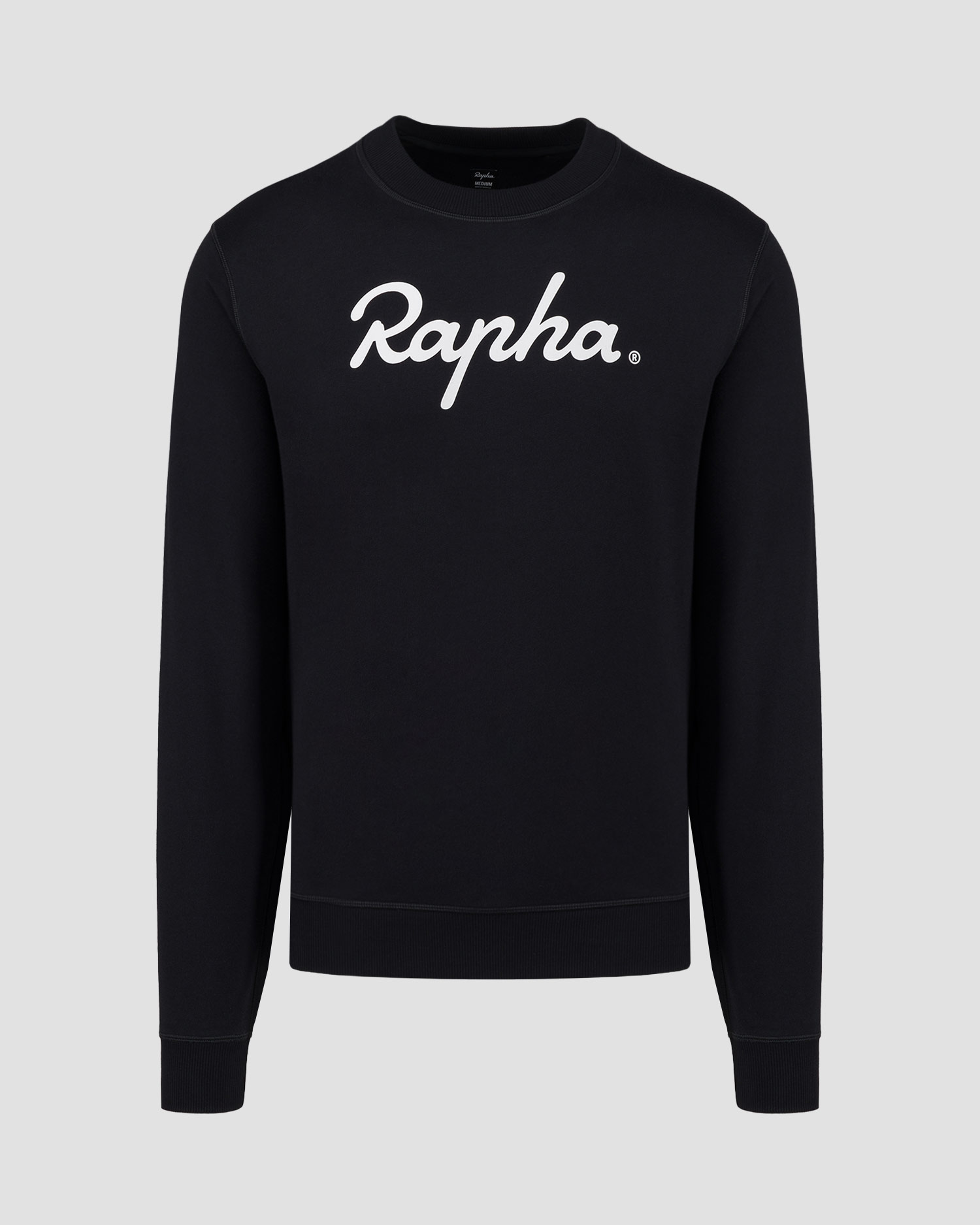 Sweat-shirt noir pour hommes avec le logo Rapha 