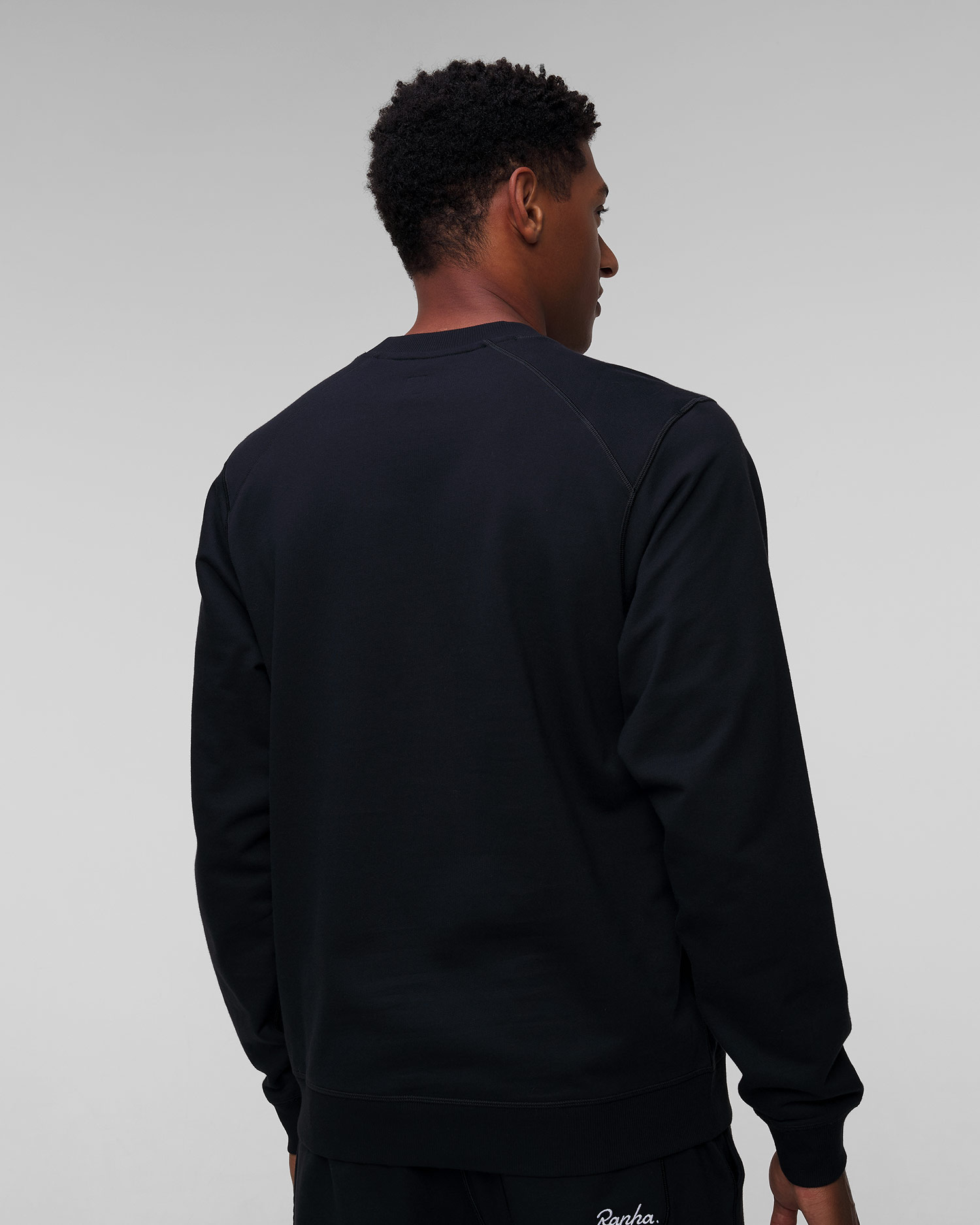 Men's logo sweatshirt Rapha black