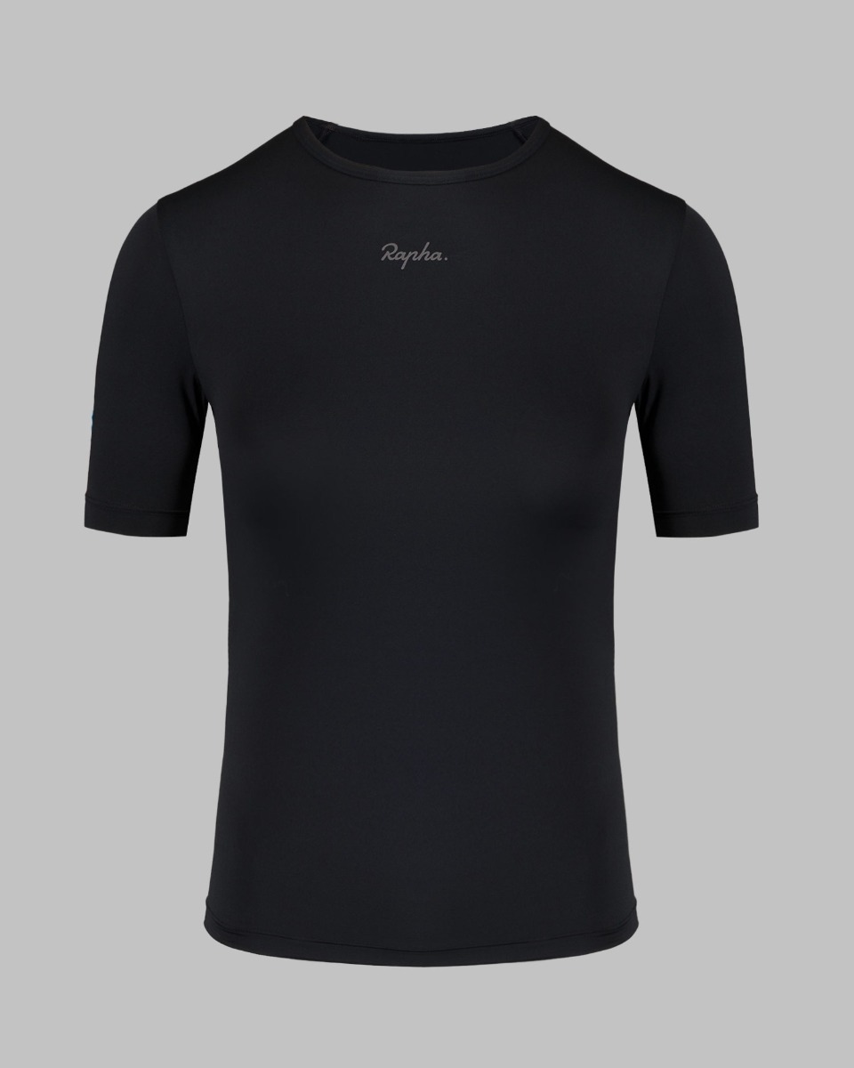 Rapha Active Damen-T-Shirt in Schwarz