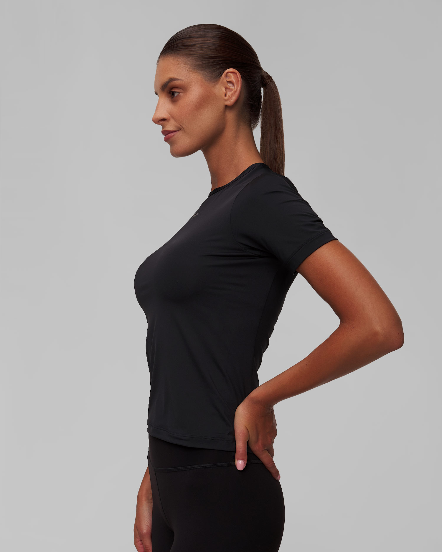 Rapha Active Damen-T-Shirt in Schwarz