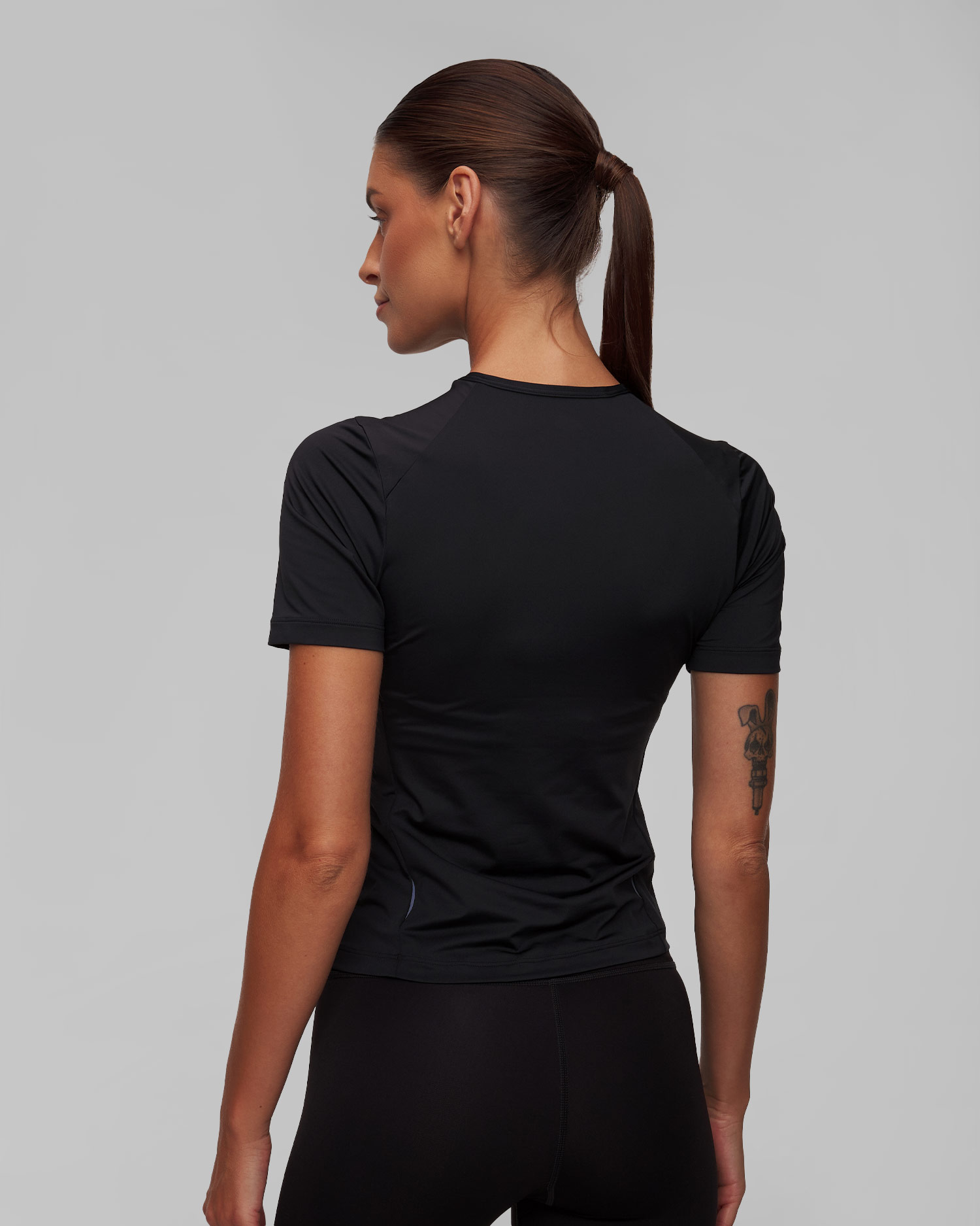 Tricu de antrenament negru pentru femei Rapha Active