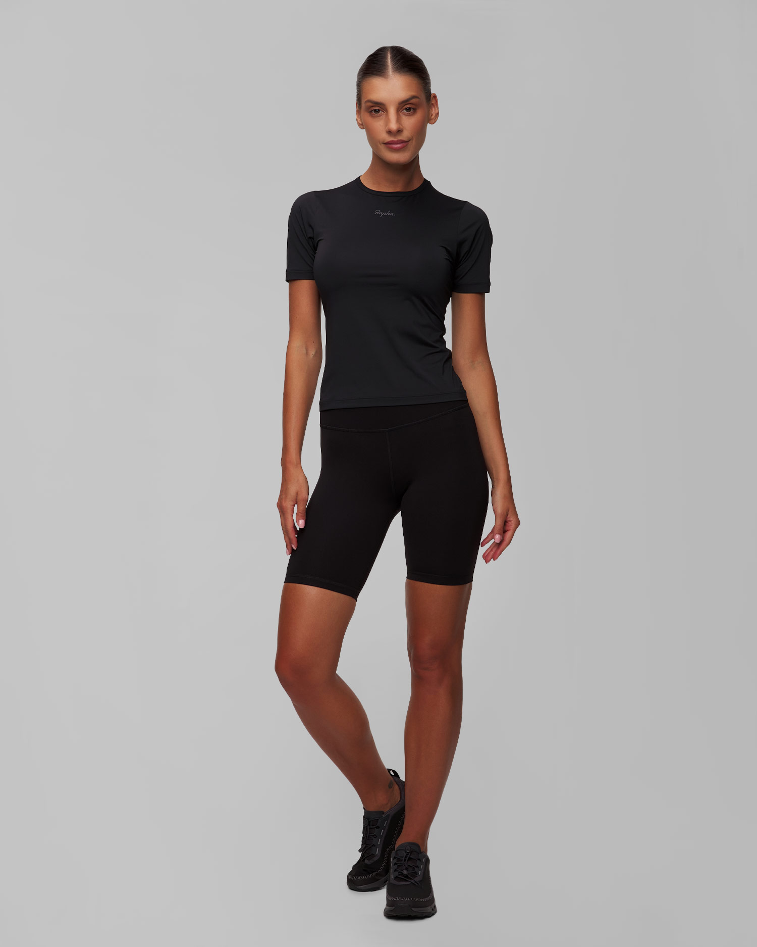 Tricu de antrenament negru pentru femei Rapha Active