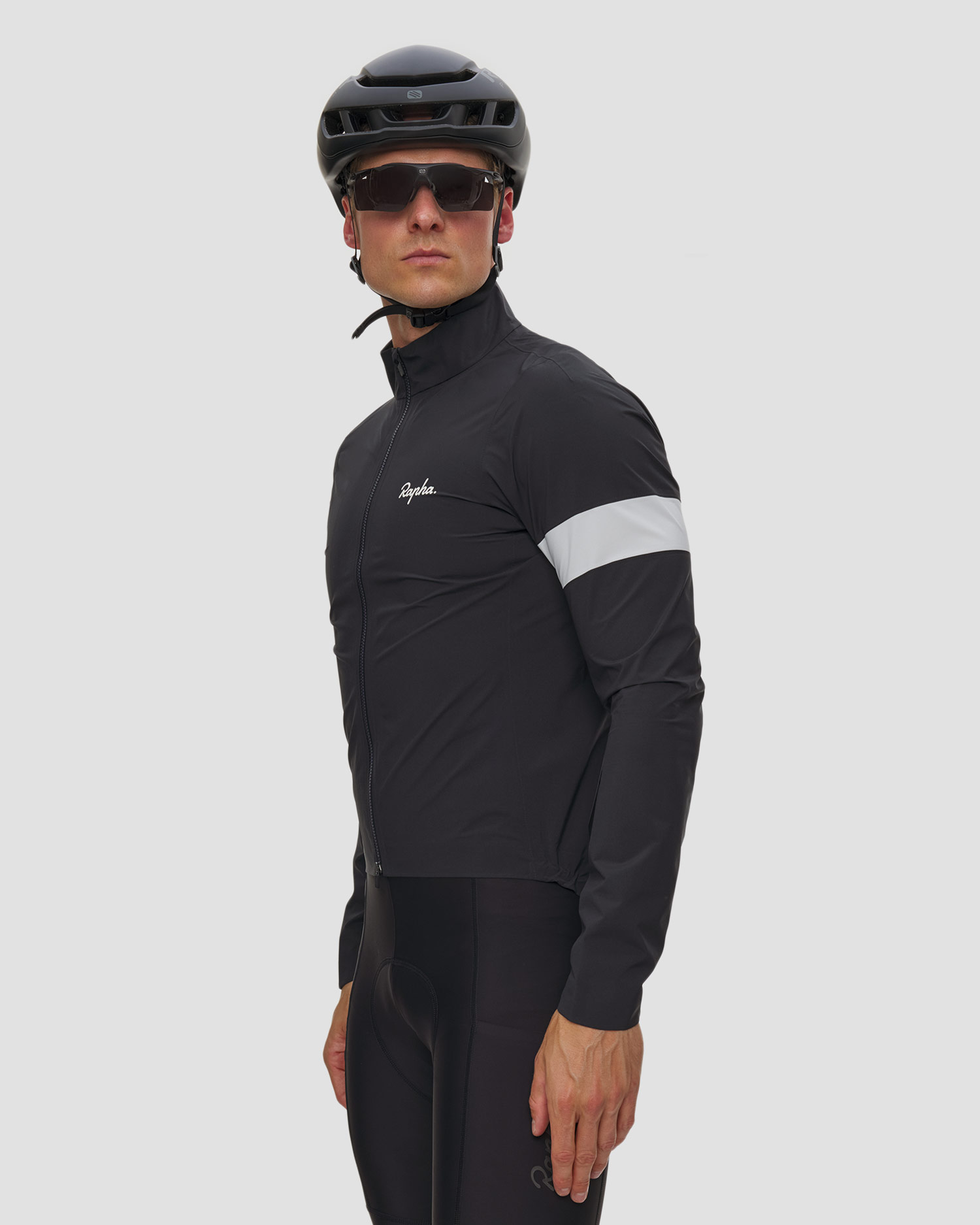 Giacca da ciclismo da uomo Rapha Core Rain Jacket nera