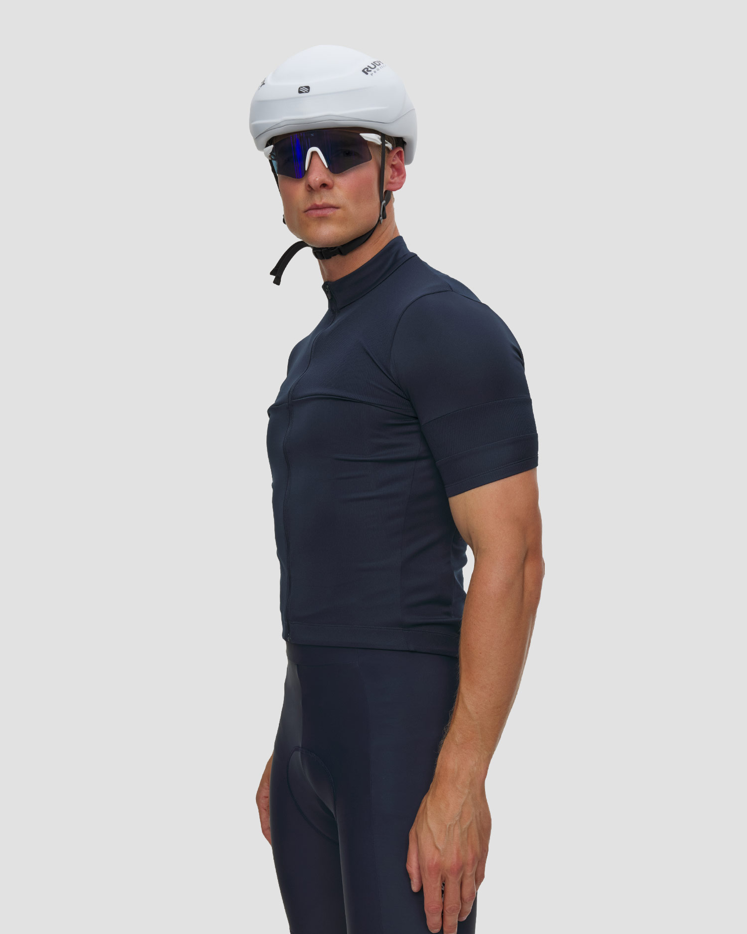 Maglia da ciclismo uomo Rapha Brevet Element Jersey blu scuro