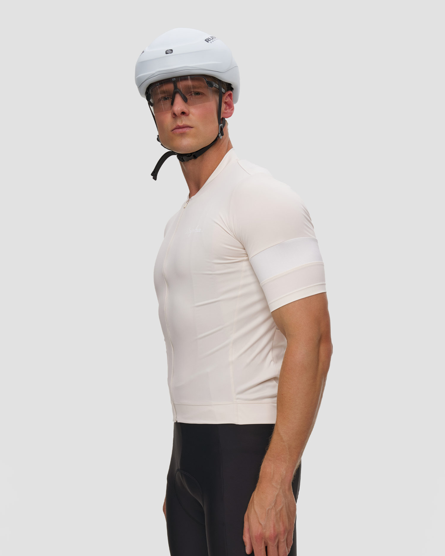 Maglietta da ciclismo da uomo Rapha Core Jersey bianca