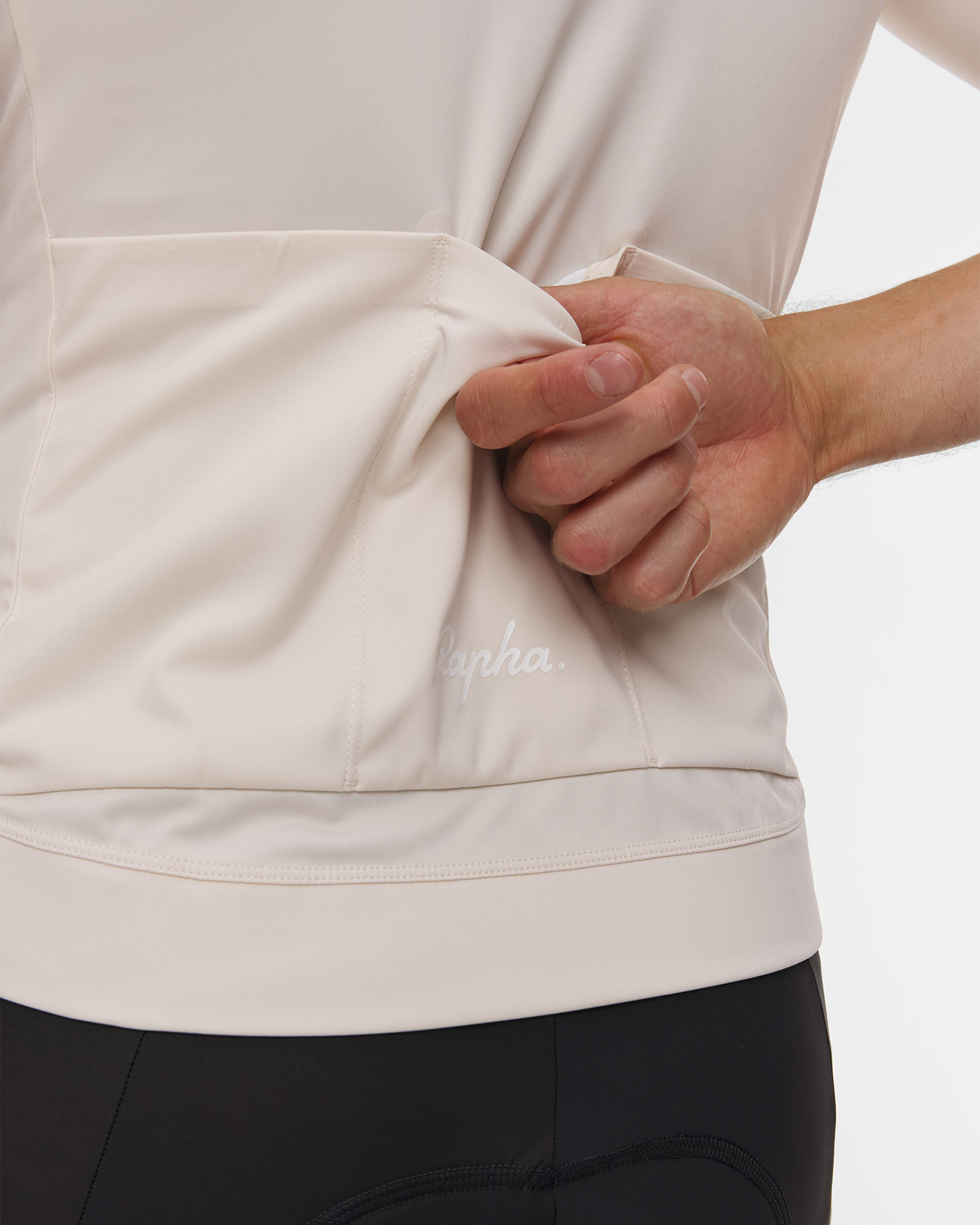 Maglietta da ciclismo da uomo Rapha Core Jersey bianca