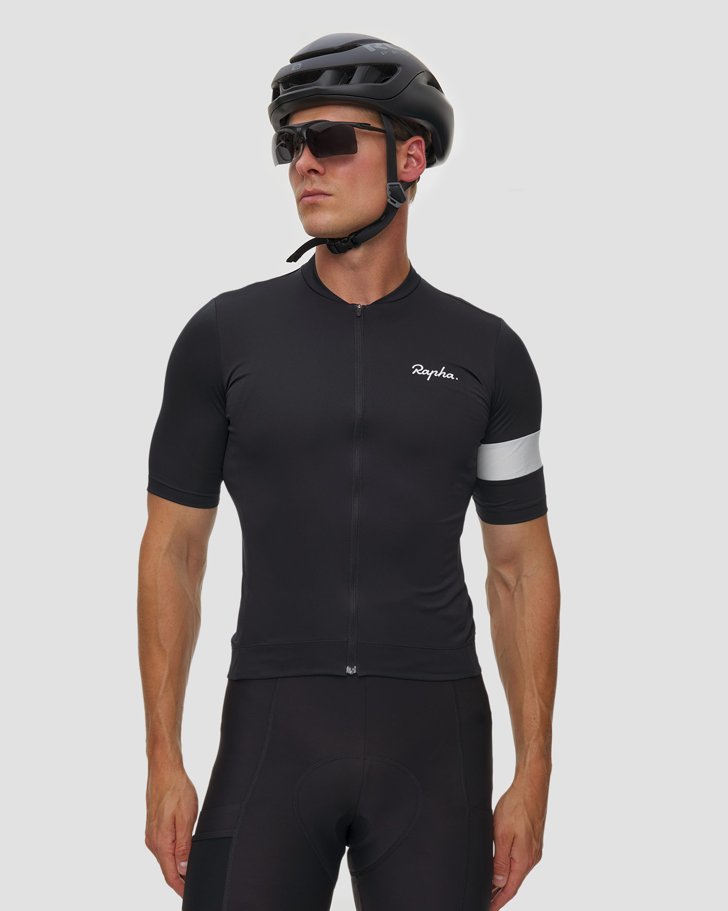 Maglietta da ciclismo da uomo Rapha Core Jersey nera