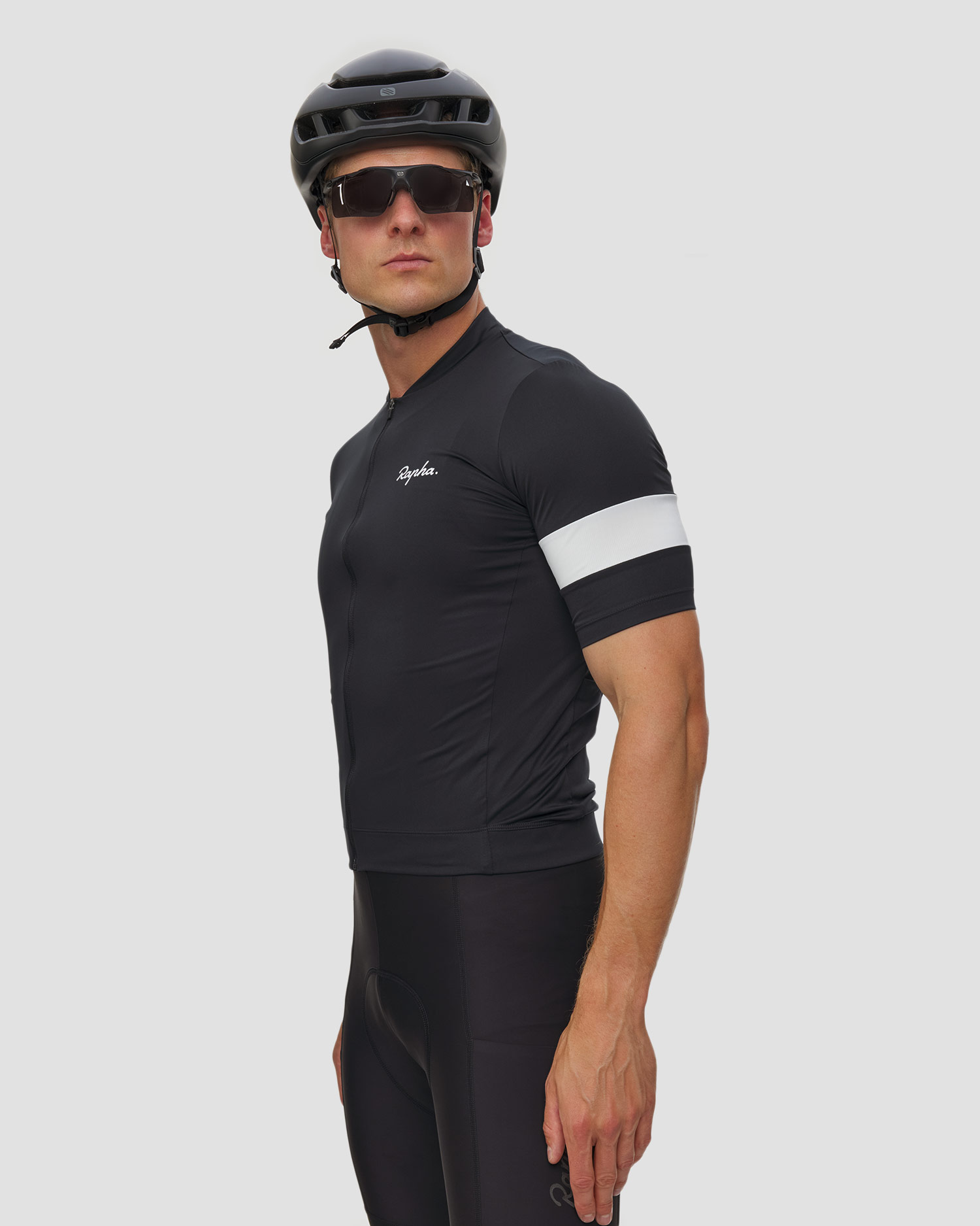 Maglietta da ciclismo da uomo Rapha Core Jersey nera