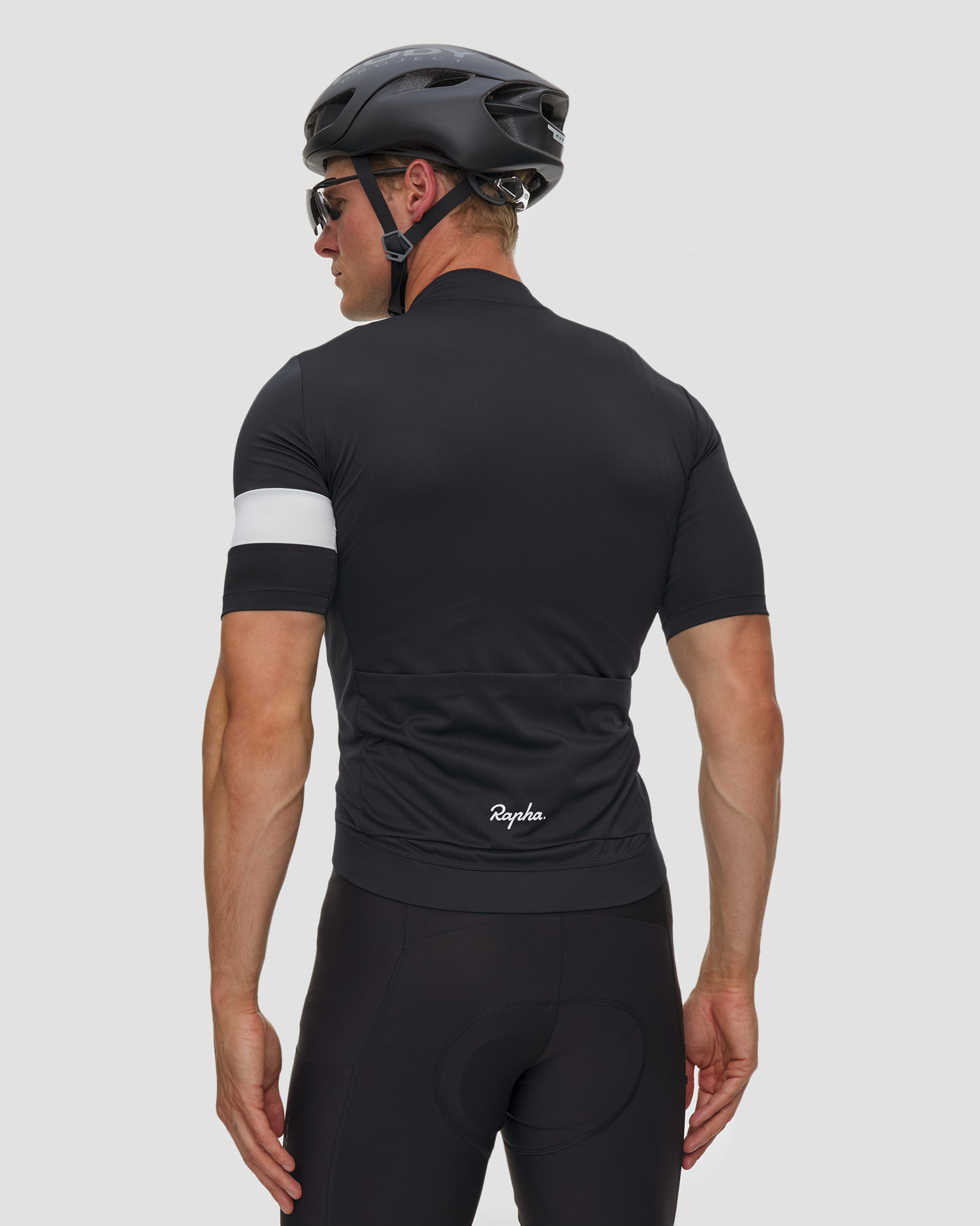 Maglietta da ciclismo da uomo Rapha Core Jersey nera