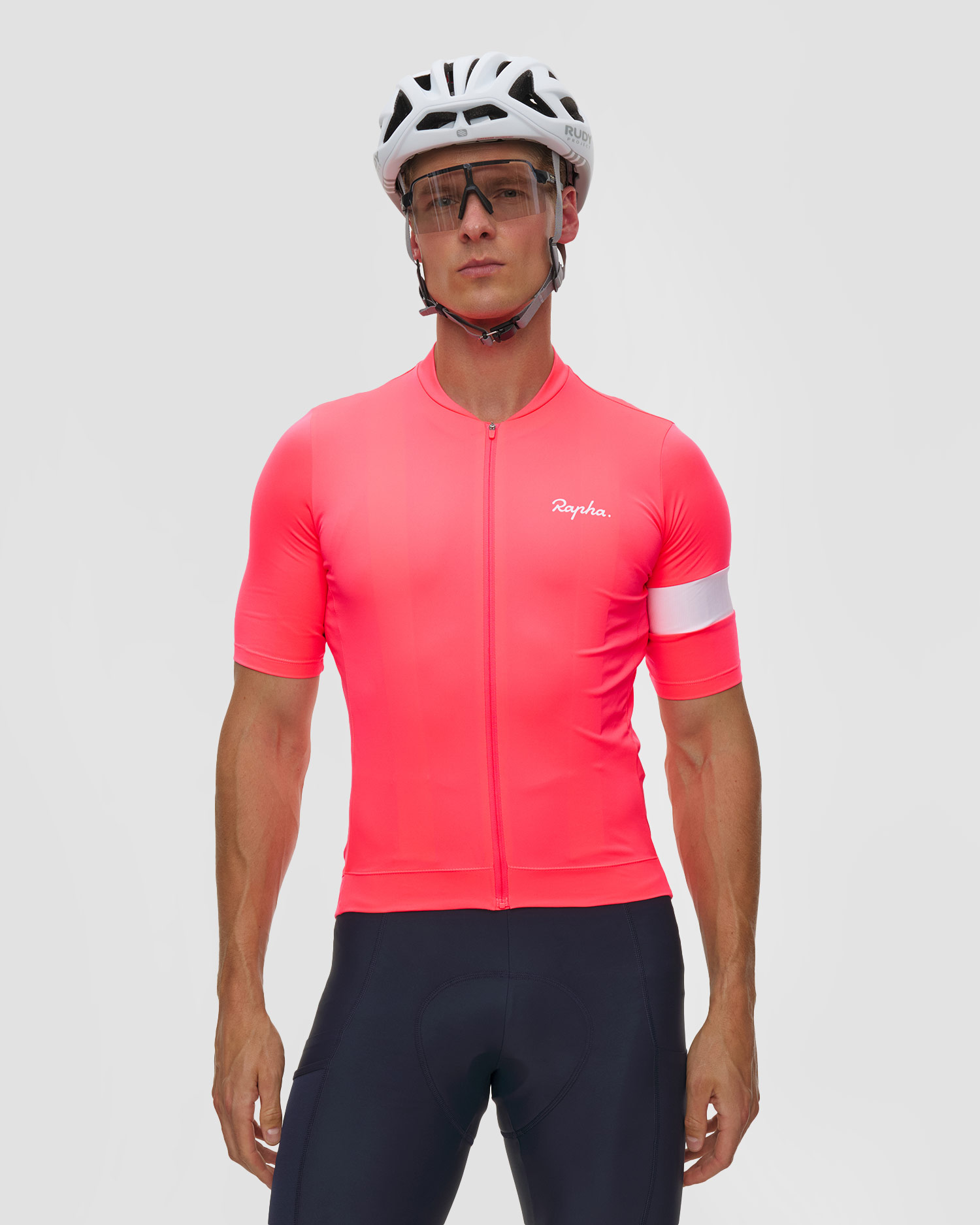 Maglietta da ciclismo da uomo Rapha Core Jersey rosa, Colore/Disegno: Różowy