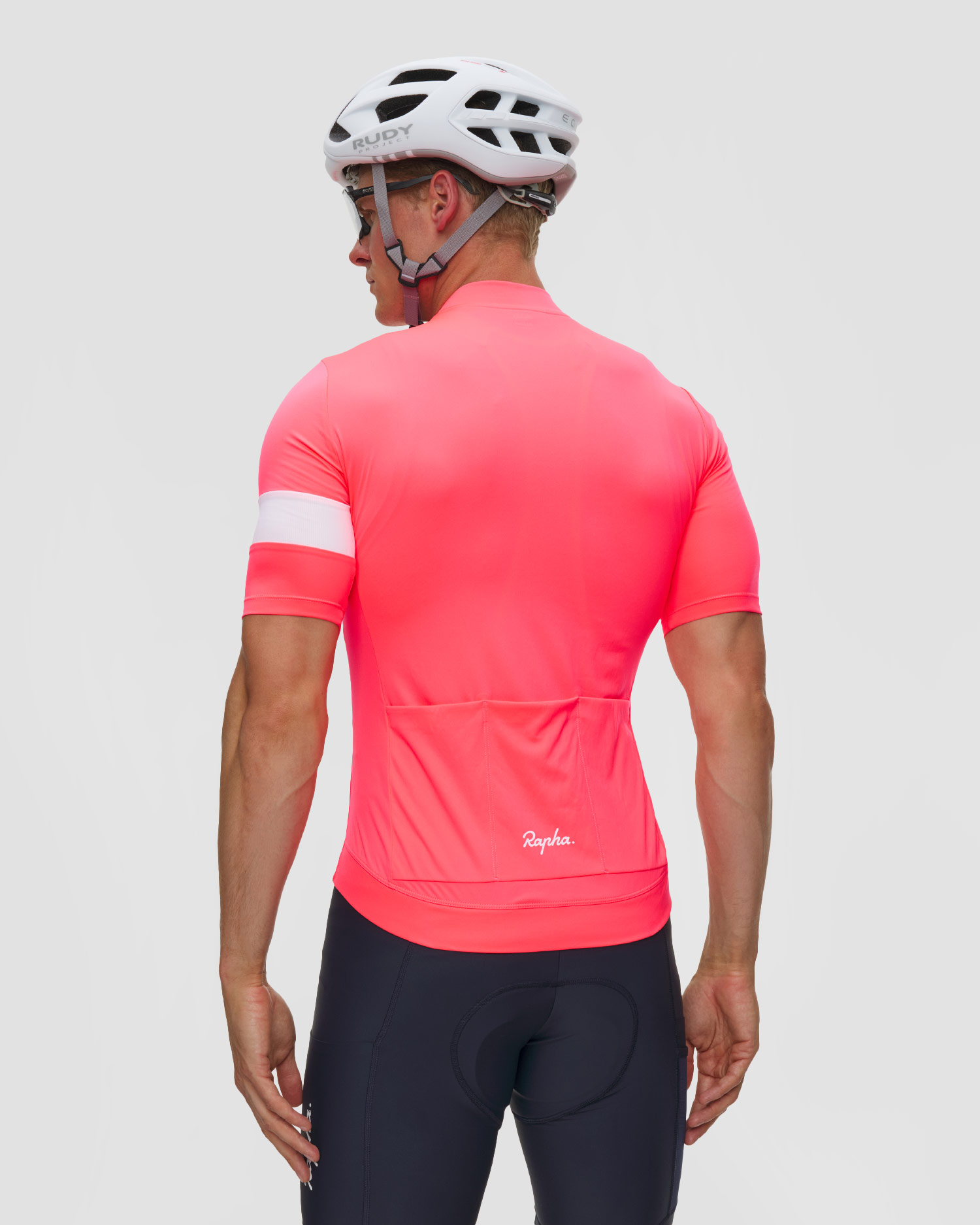 Maglietta da ciclismo da uomo Rapha Core Jersey rosa