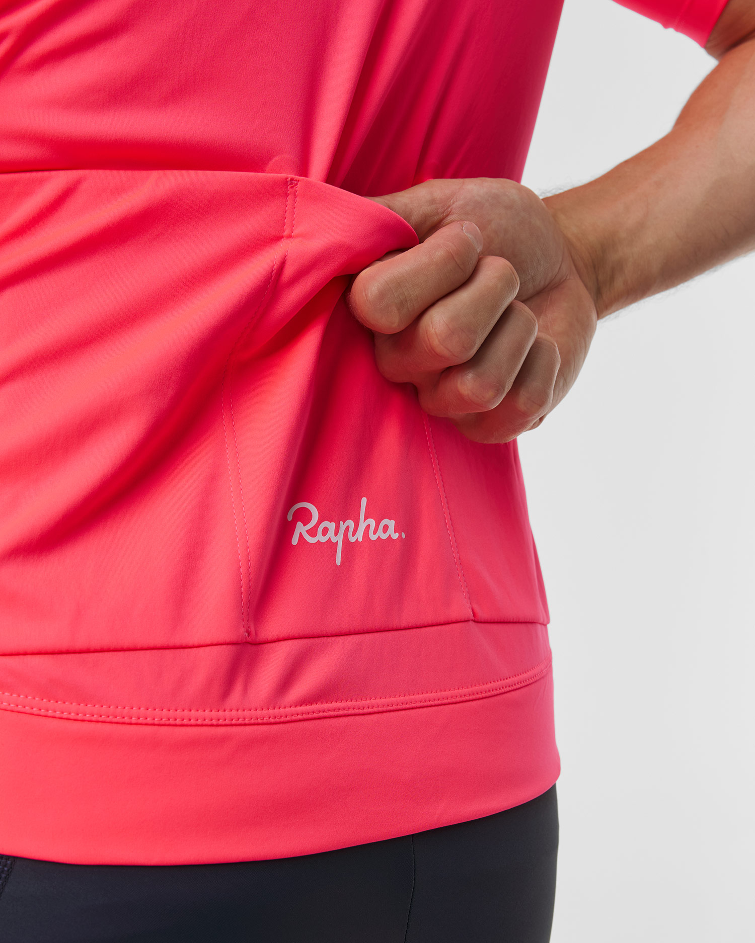 Maglietta da ciclismo da uomo Rapha Core Jersey rosa