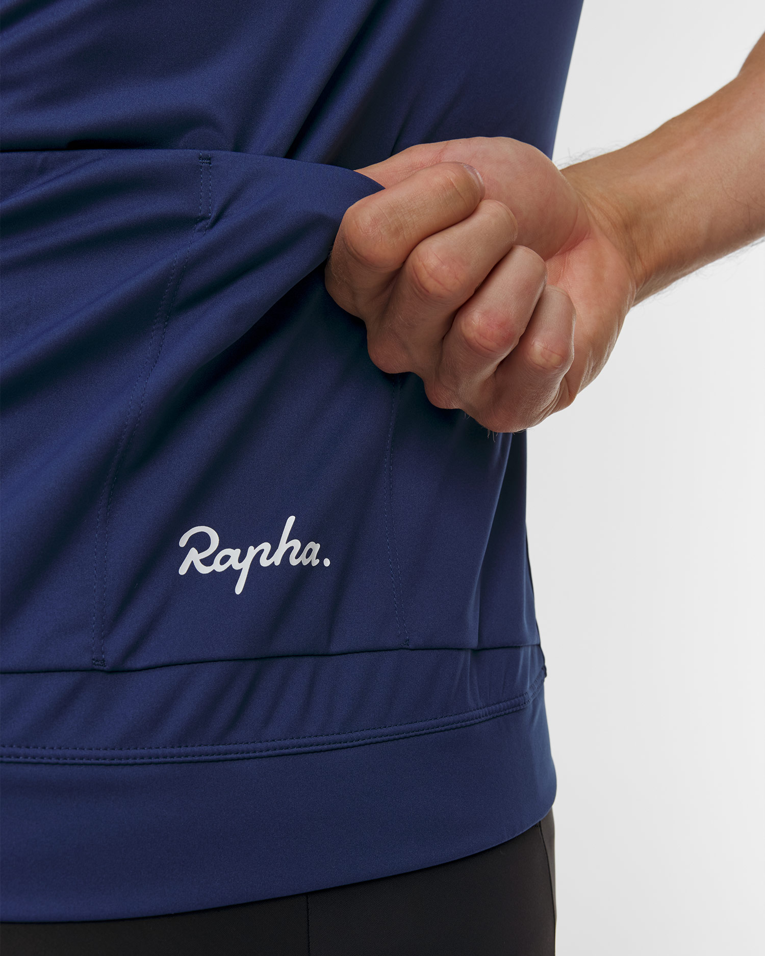 Maglietta da ciclismo da uomo Rapha Core Jersey blu scuro
