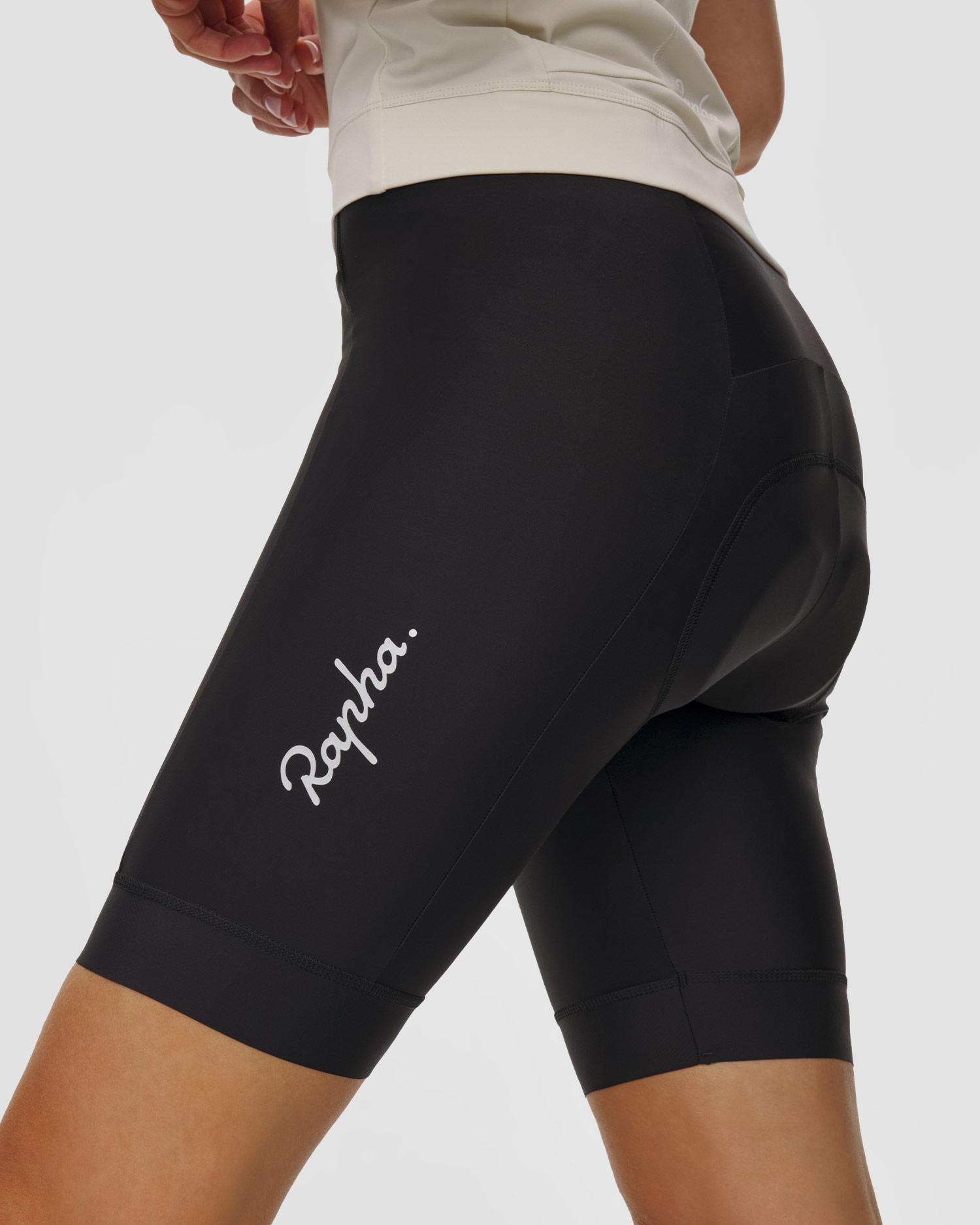 Dámské cyklistické šortky Rapha Wo Core Shorts v černé barvě