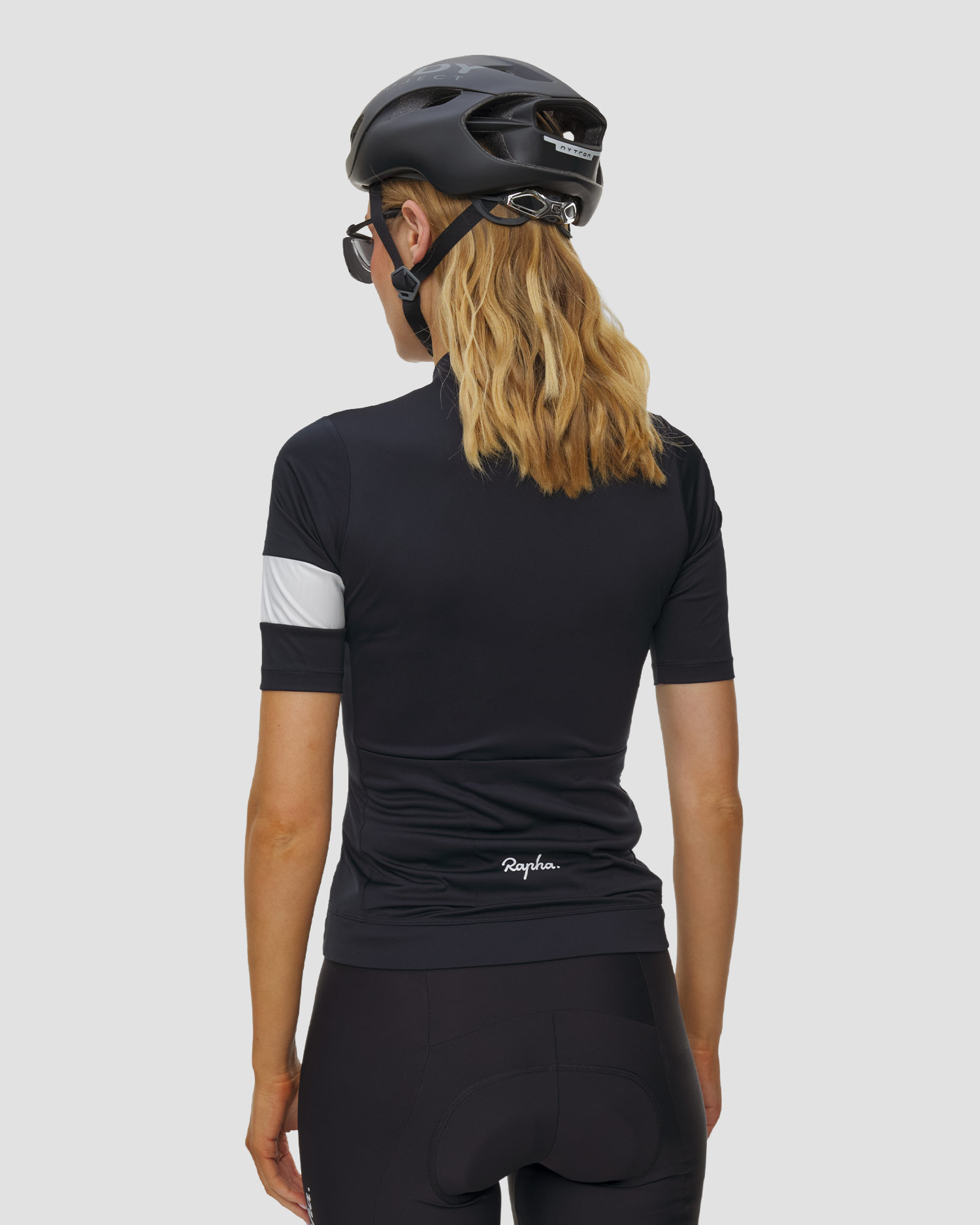 Dámske cyklistické tričko Rapha Wo Core Jersey čierne