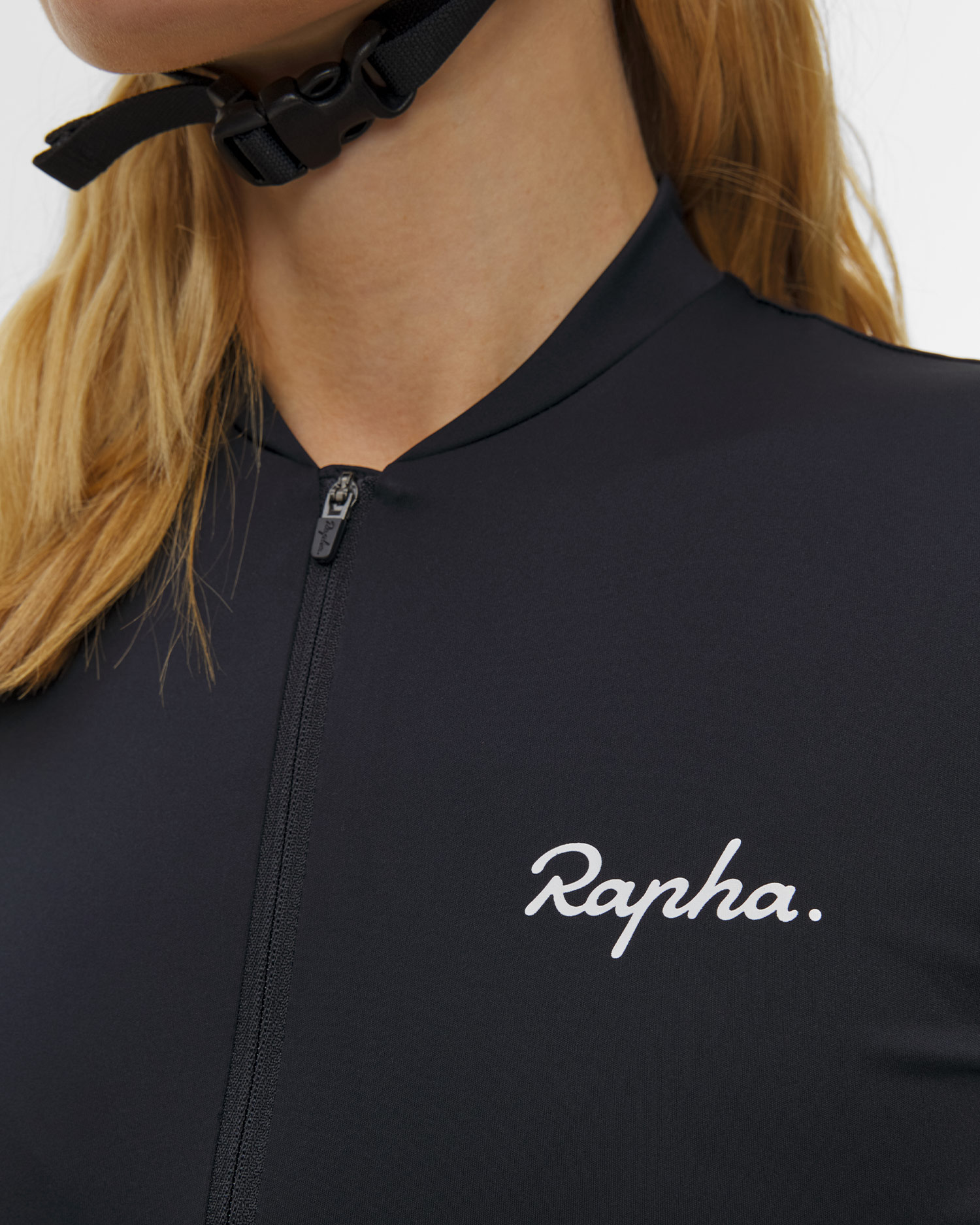 Dámske cyklistické tričko Rapha Wo Core Jersey čierne