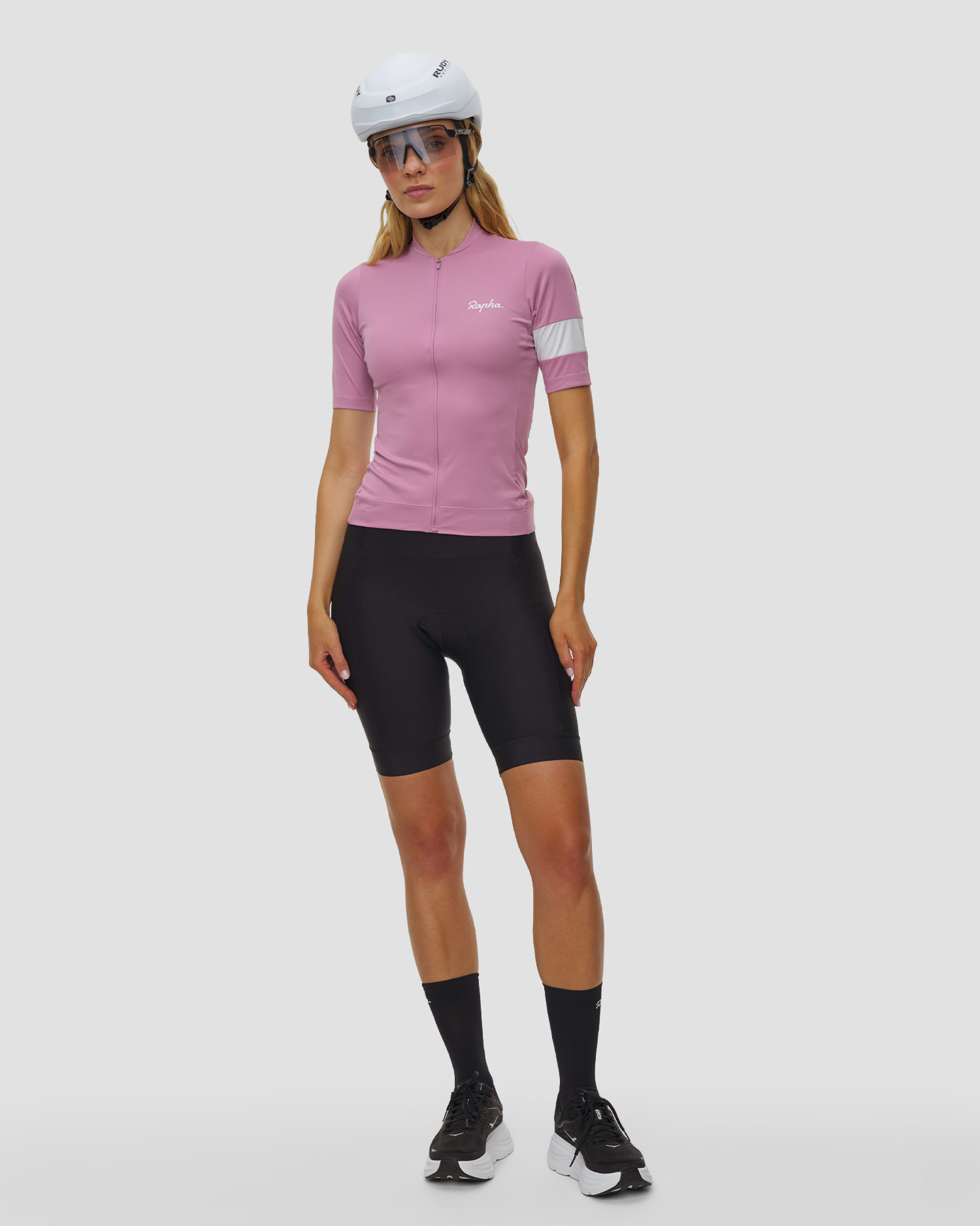 Dámske cyklistické tričko Rapha Wo Core Jersey ružové