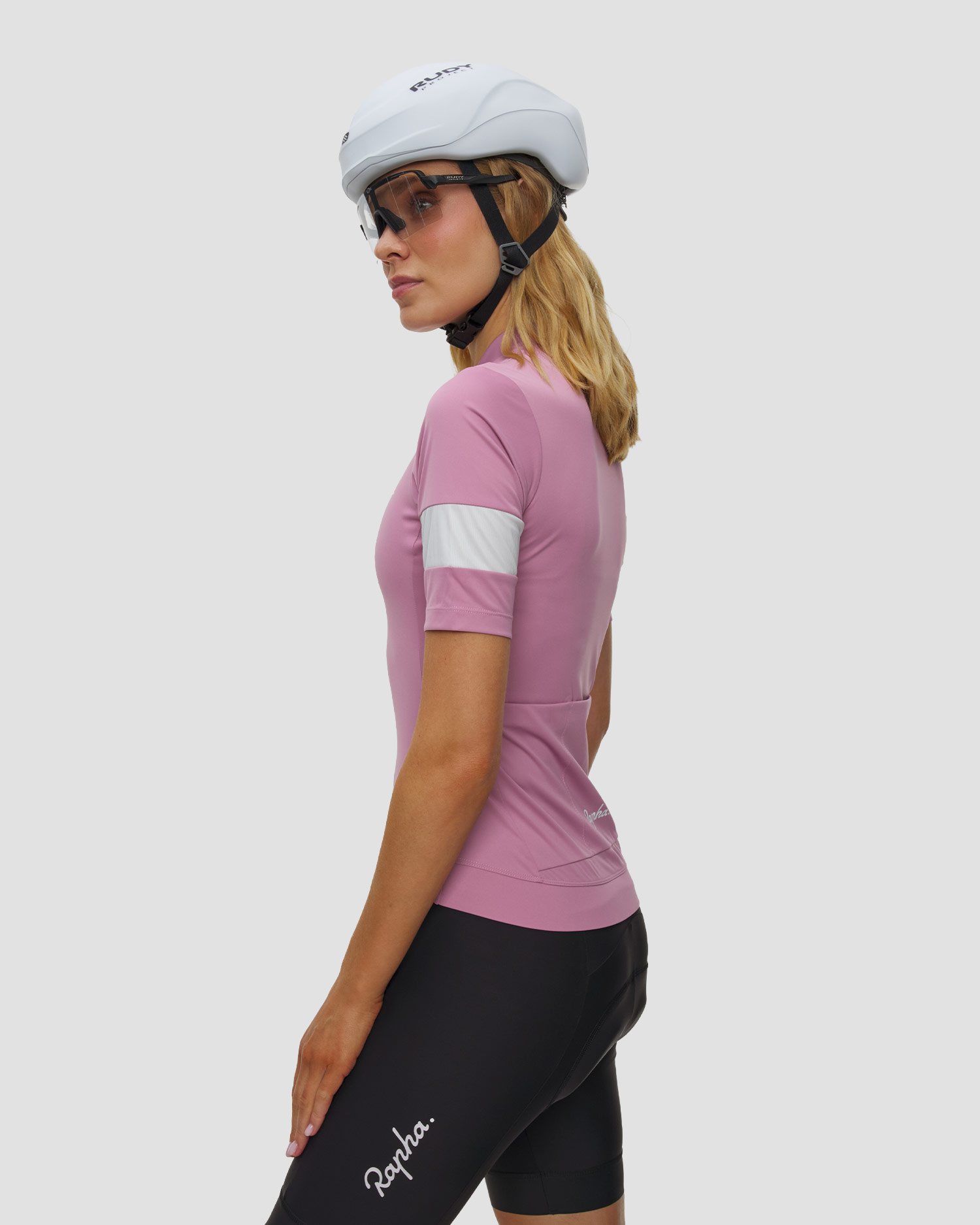 Dámske cyklistické tričko Rapha Wo Core Jersey ružové