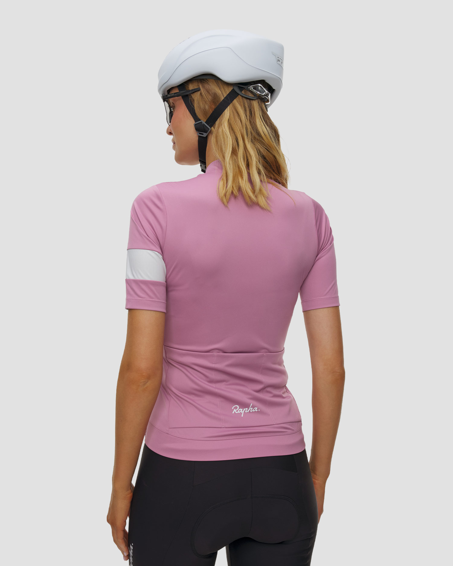 Dámske cyklistické tričko Rapha Wo Core Jersey ružové