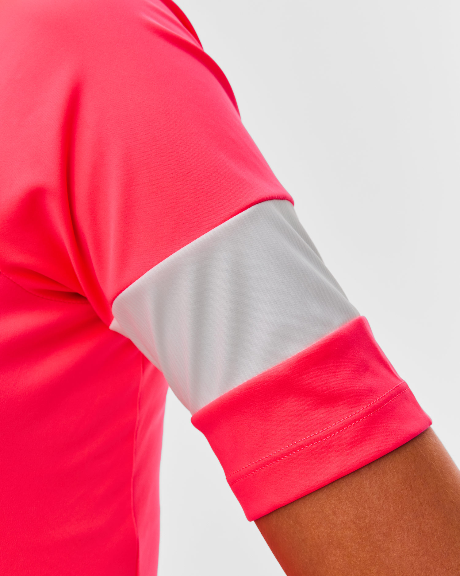 Dámska cyklistická tričko Rapha Wo Core Jersey koralová