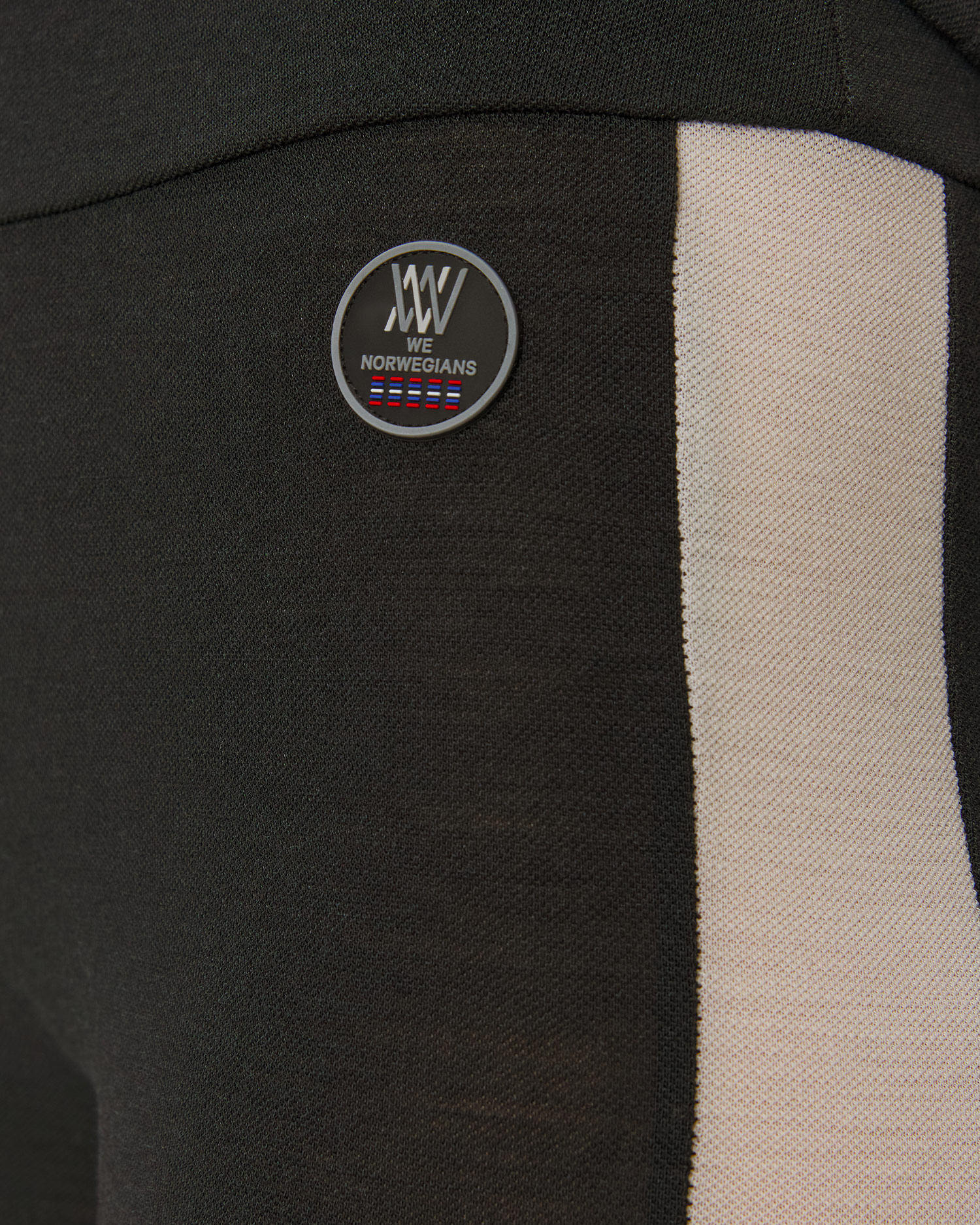 Colanți negri din lână pentru femei We Norwegians Voss