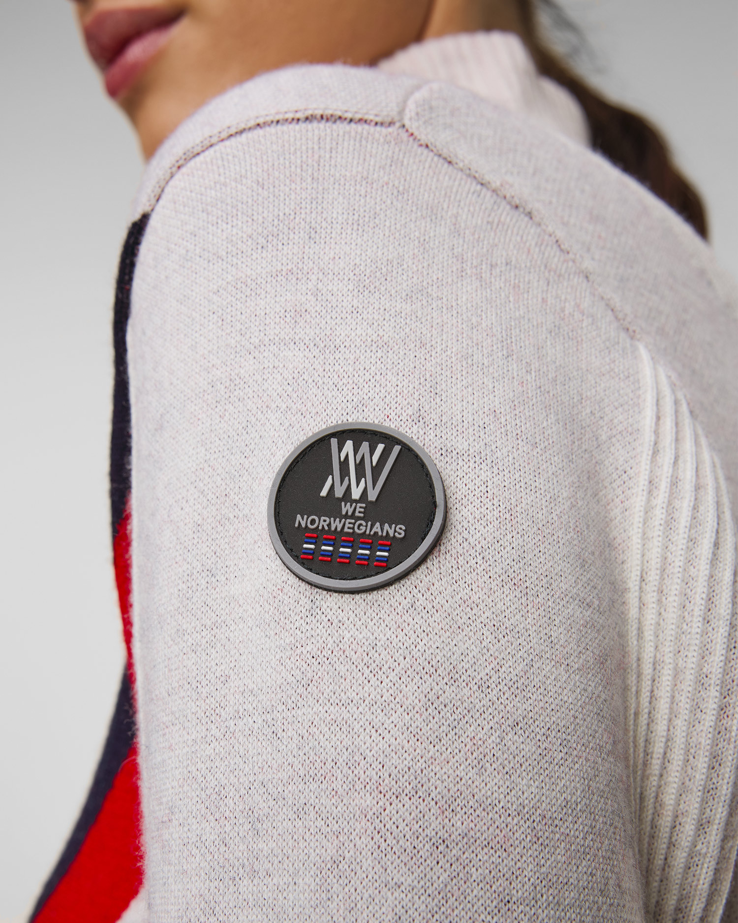 Col roulé zippé pour femmes We Norwegians Hafjell