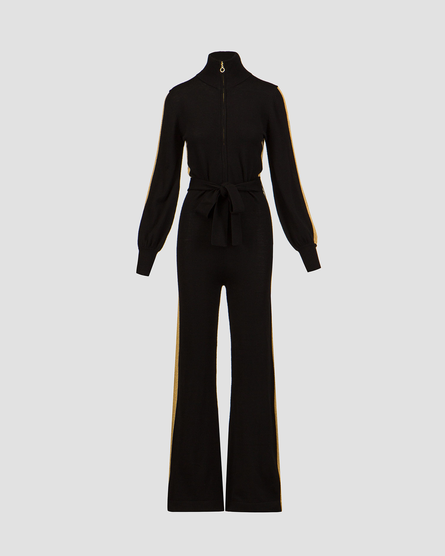 Women's black wool jumpsuit We Norwegians Geilo