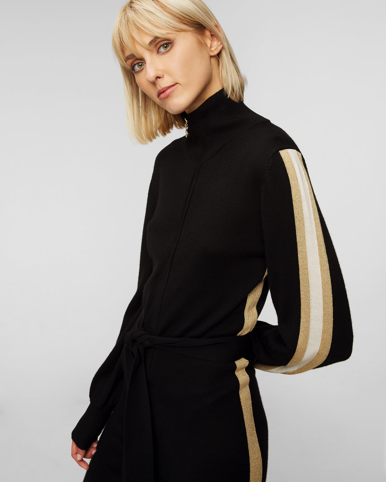 Women's black wool jumpsuit We Norwegians Geilo