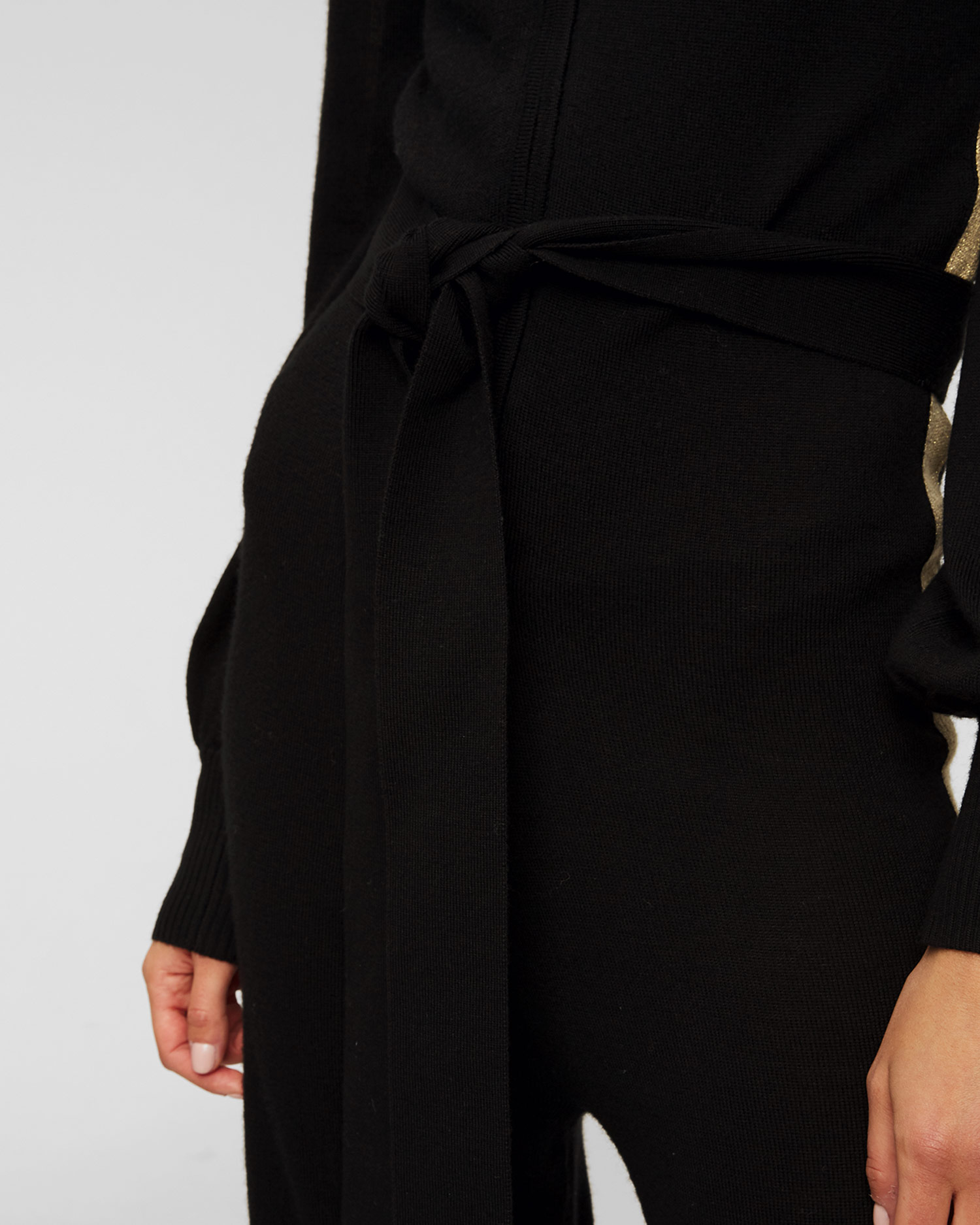 Women's black wool jumpsuit We Norwegians Geilo