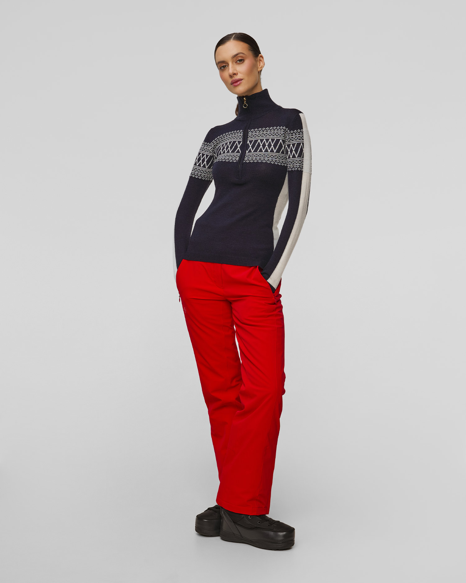 Pull en laine pour femmes We Norwegians Signature