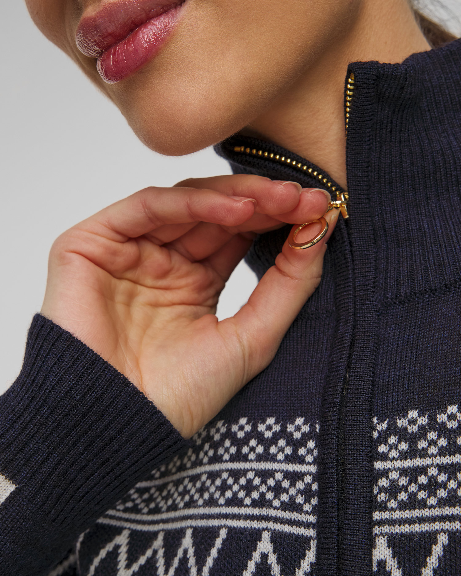 Pull en laine pour femmes We Norwegians Signature