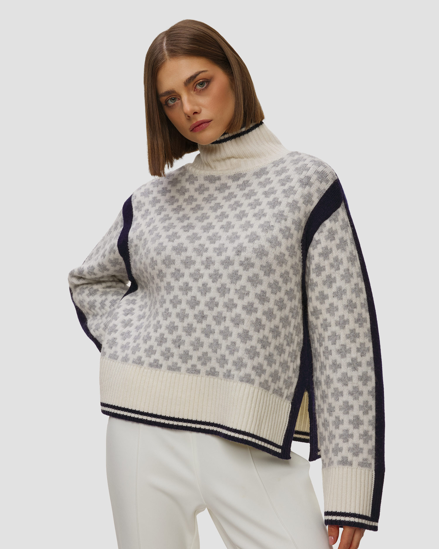 Dámský vlněný svetr We Norwegians Boat